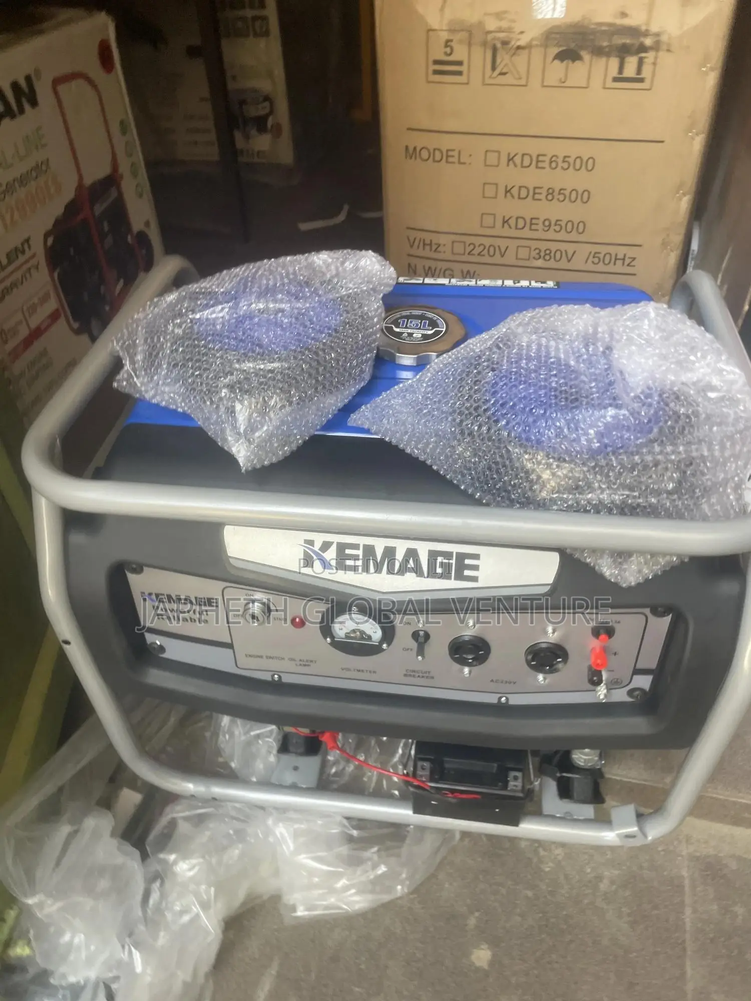 Kemage Model 5800 Generator – Rugged 100% Copper Coil Design