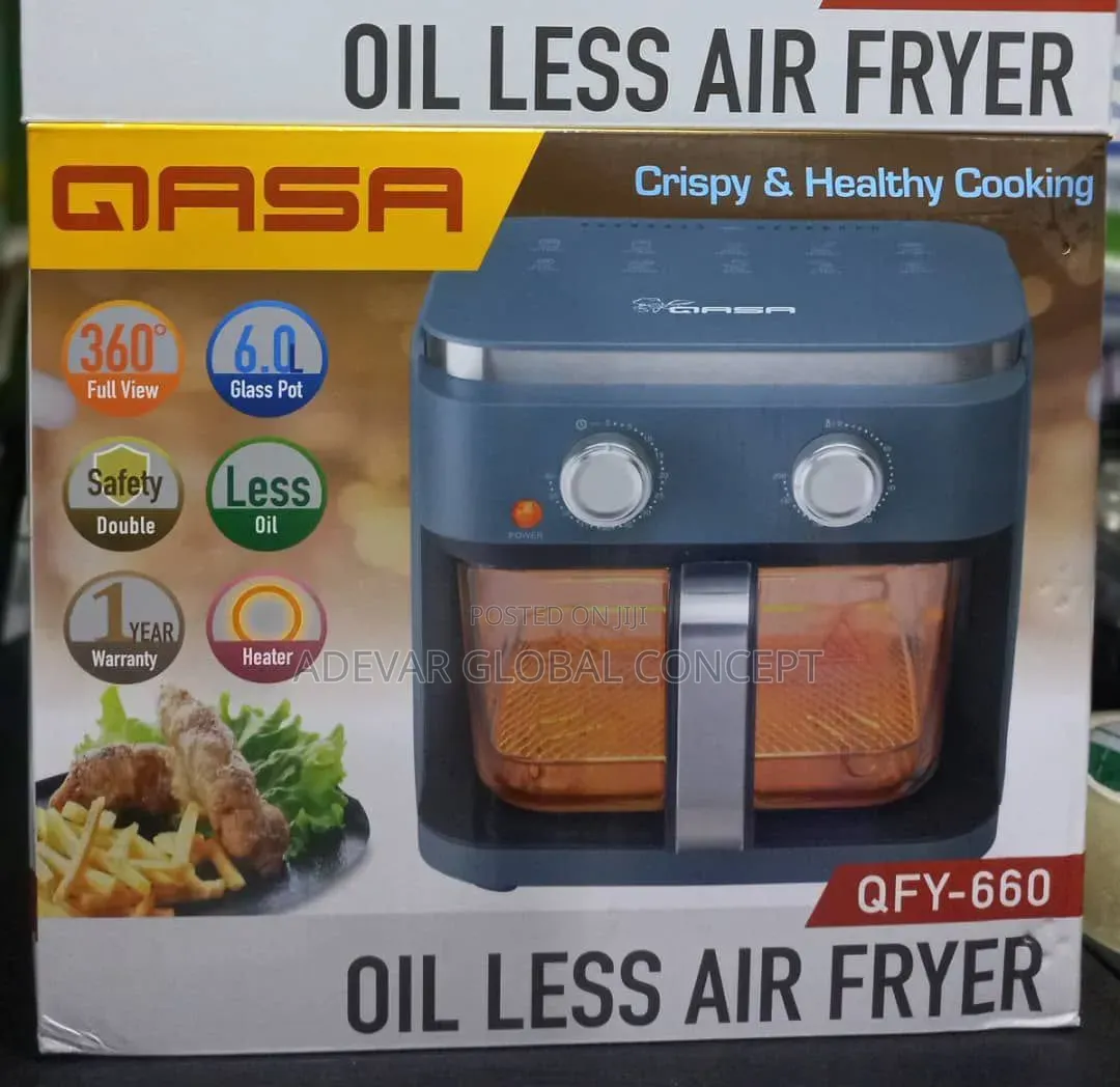Qasa 6l Oil Less Airfryer