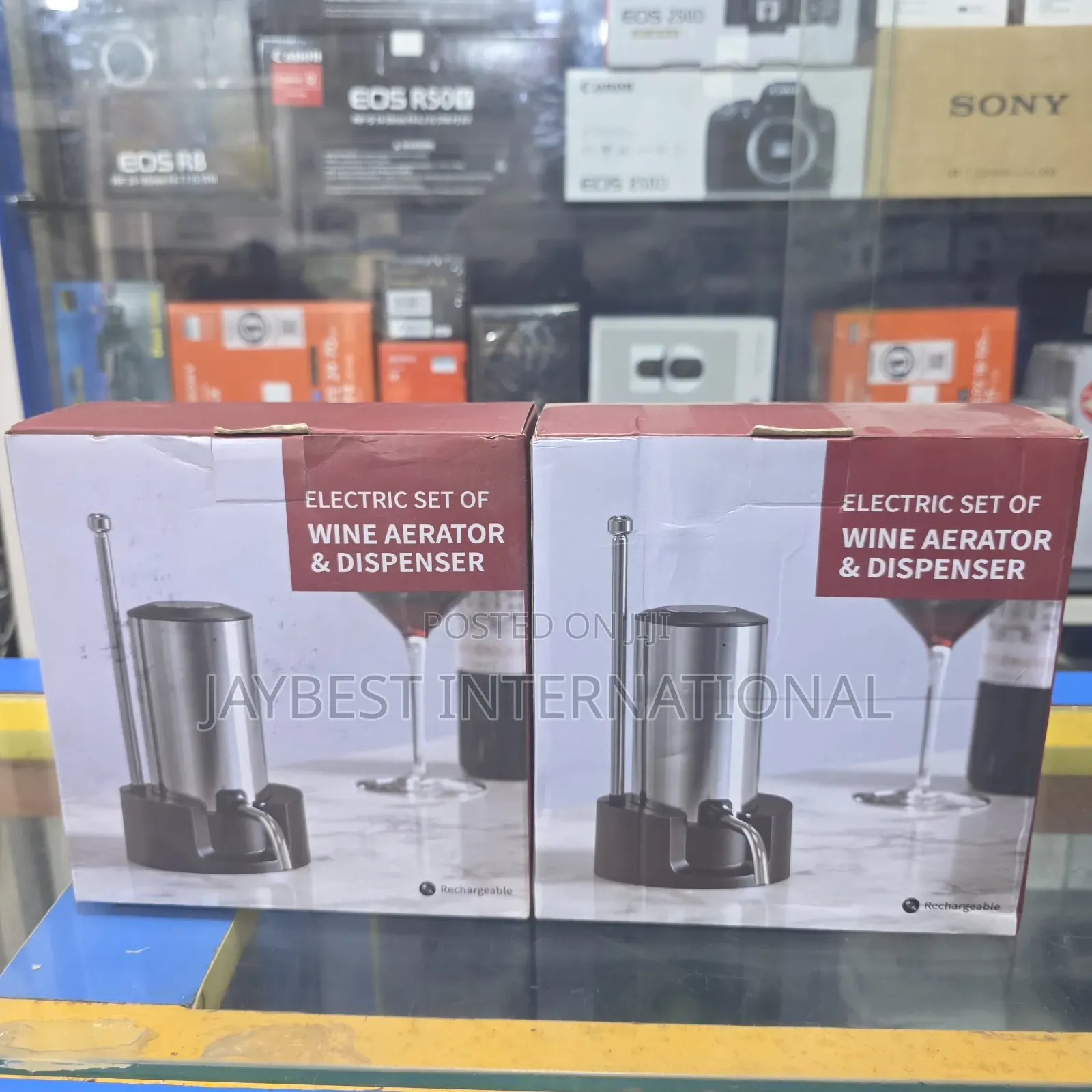 Electric Wine Dispenser and Aerator