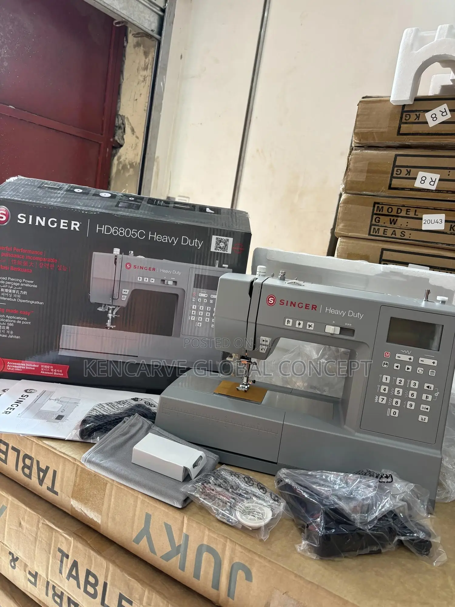 Singer Hd6805c Heavy Duty Sewing Machine Is a Computerized