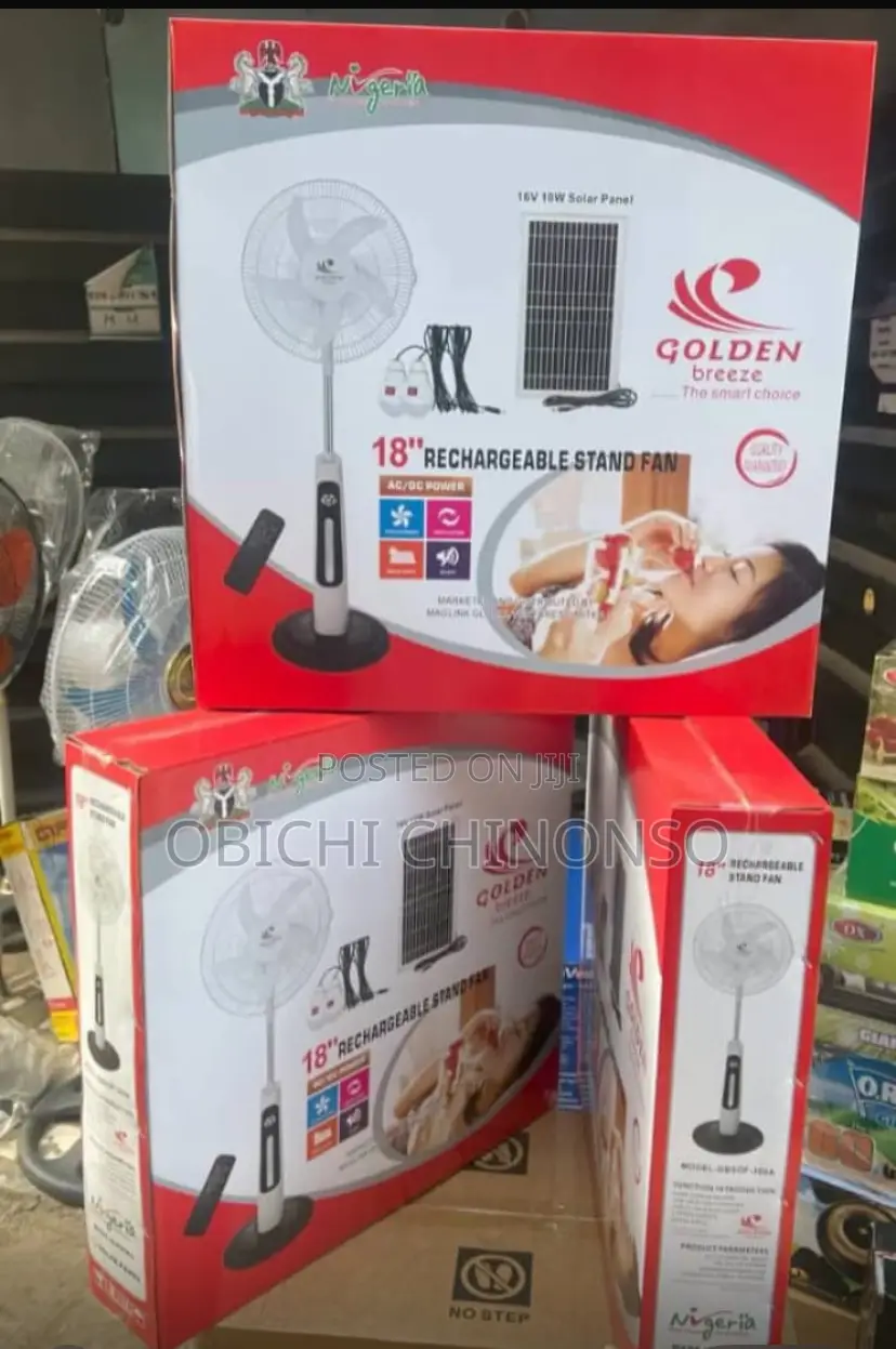 18” Solar Fan