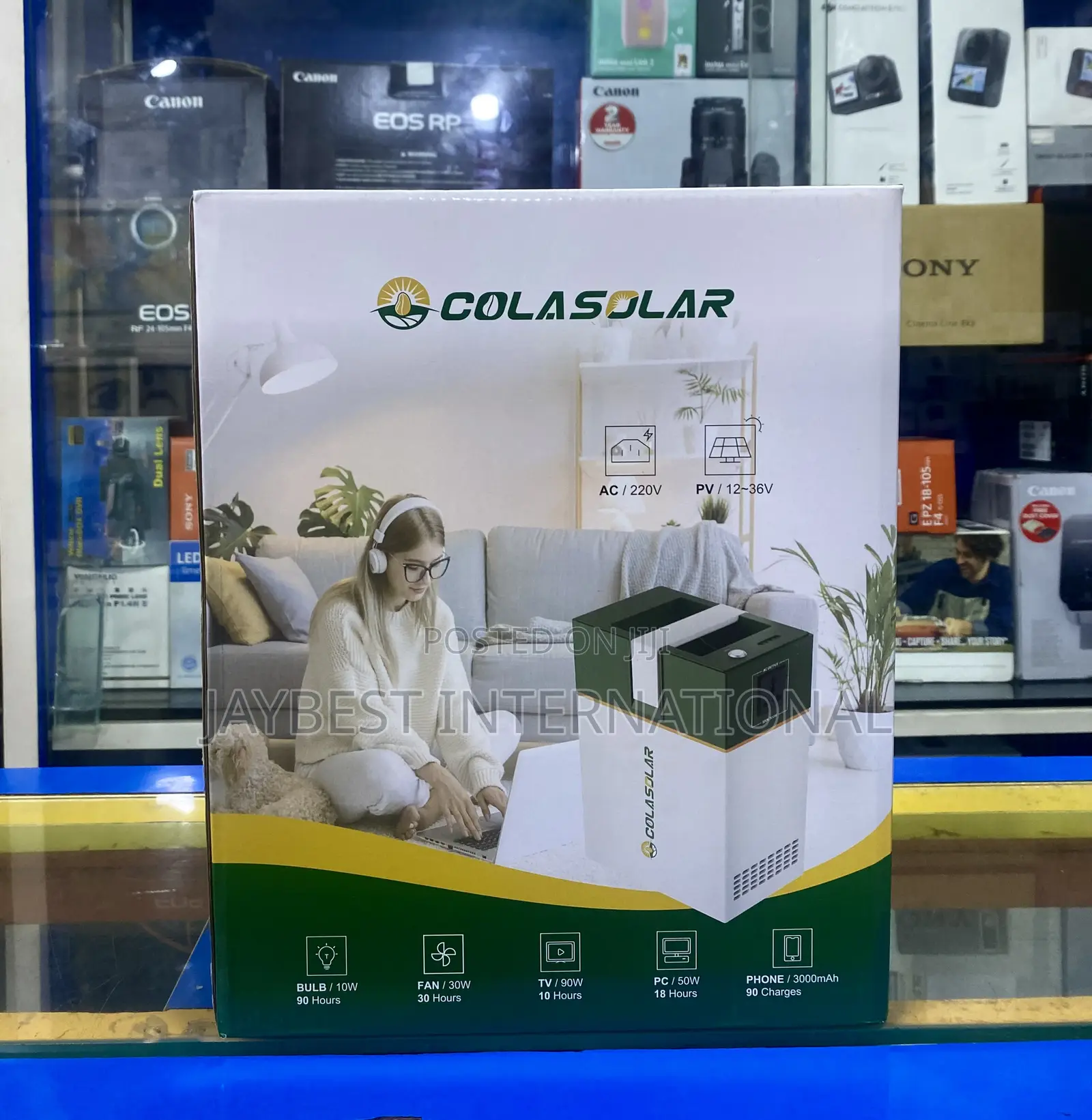 Cola 1000 Solar Generator