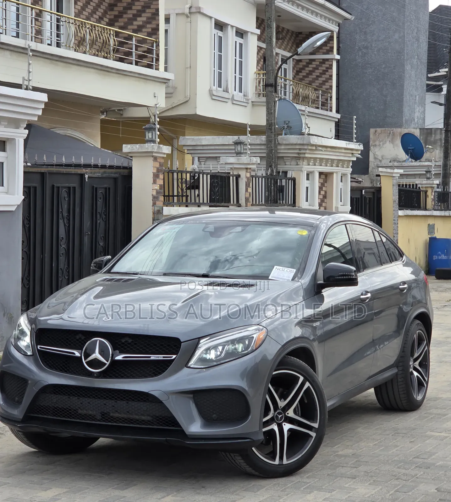 Mercedes-Benz GLE-Class AMG GLE 43 4MATIC 2019 Gray