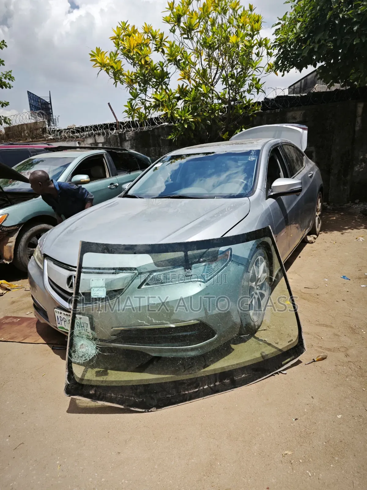Acura TLX 2017 Windscreen Glass Available Installed at Chimatex