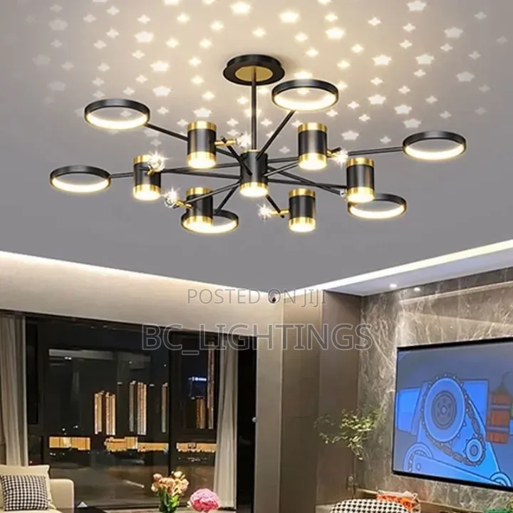 Living Room Lamp Simple Modern Light Luxury Bedroom Chandelier