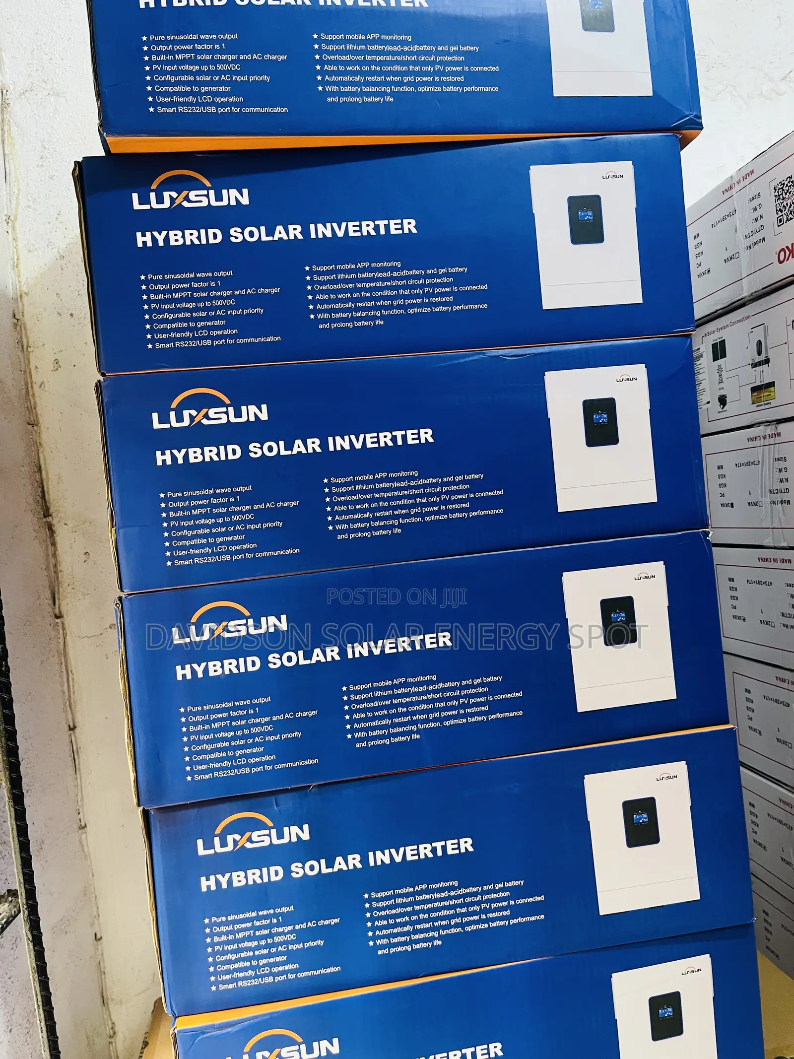 6.2kva Luxsun Solar Inverter Hybrid