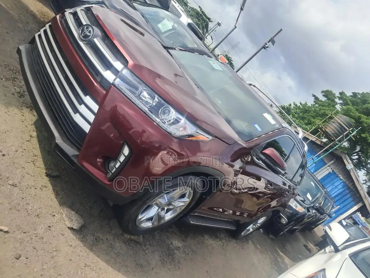 Toyota Highlander Limited 4dr SUV AWD (3.5L 6cyl 6A) 2015 Maroon