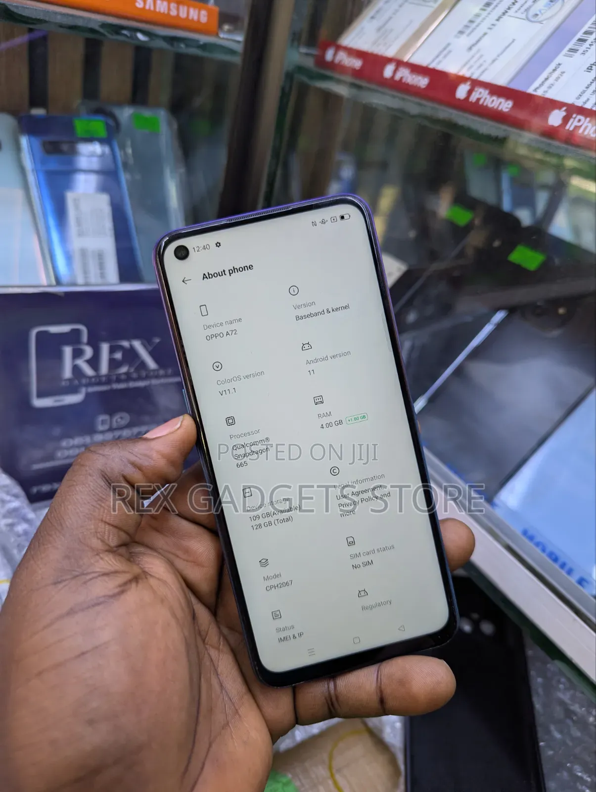 Oppo A72 128 GB Blue