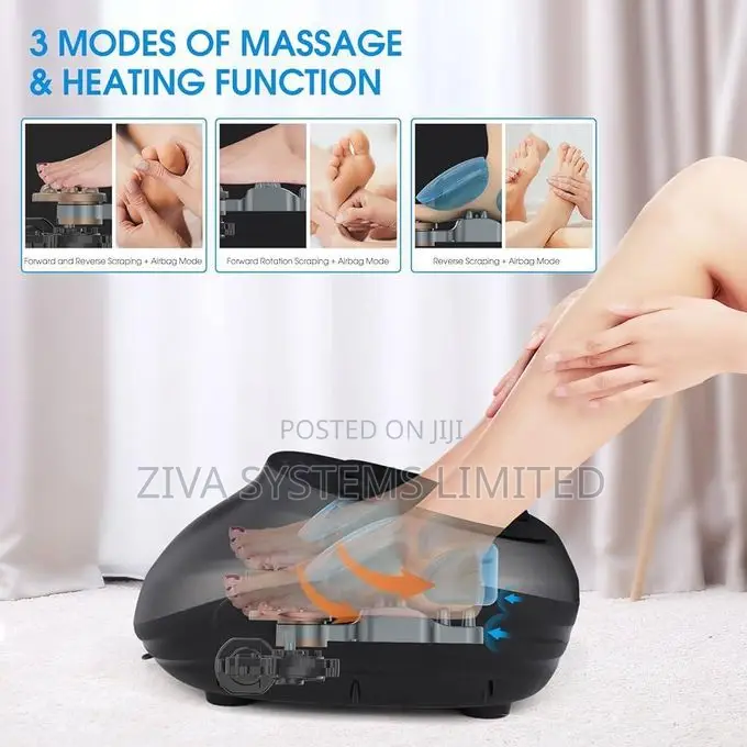 4d Foot Massager With Heat, Kneading Remote Control