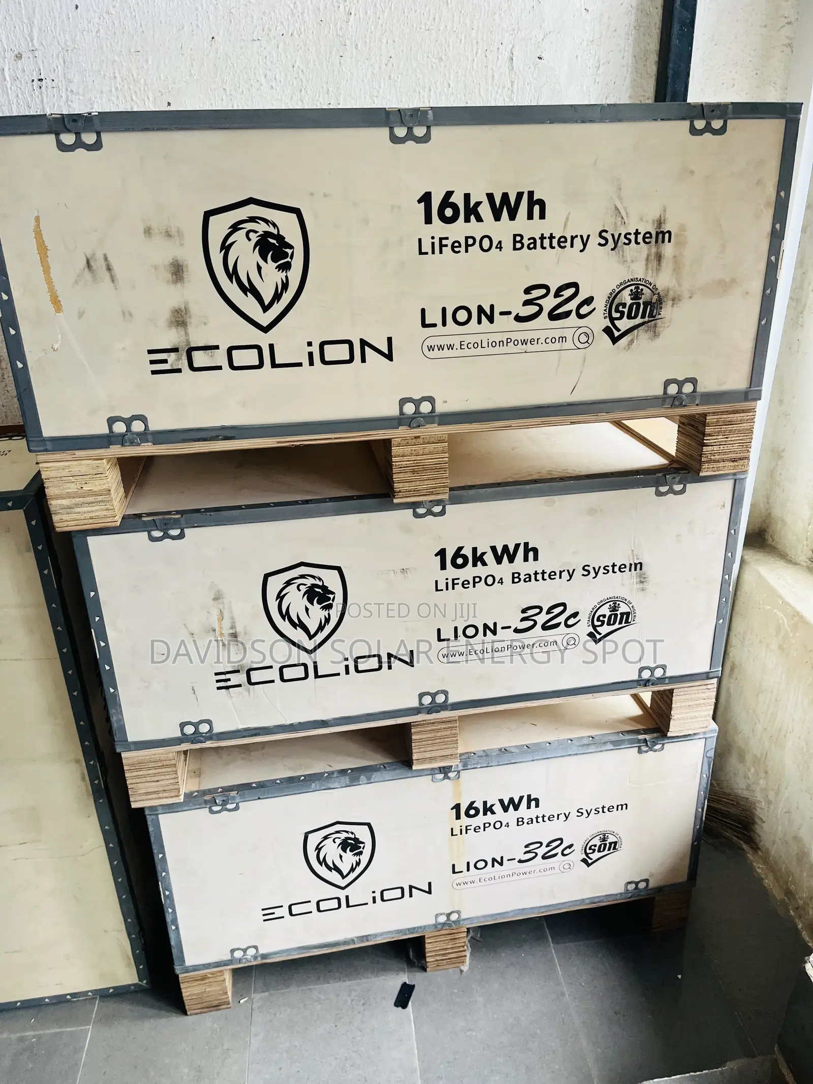 16kwh 48 Colin Solar Lithium Ion Batteries
