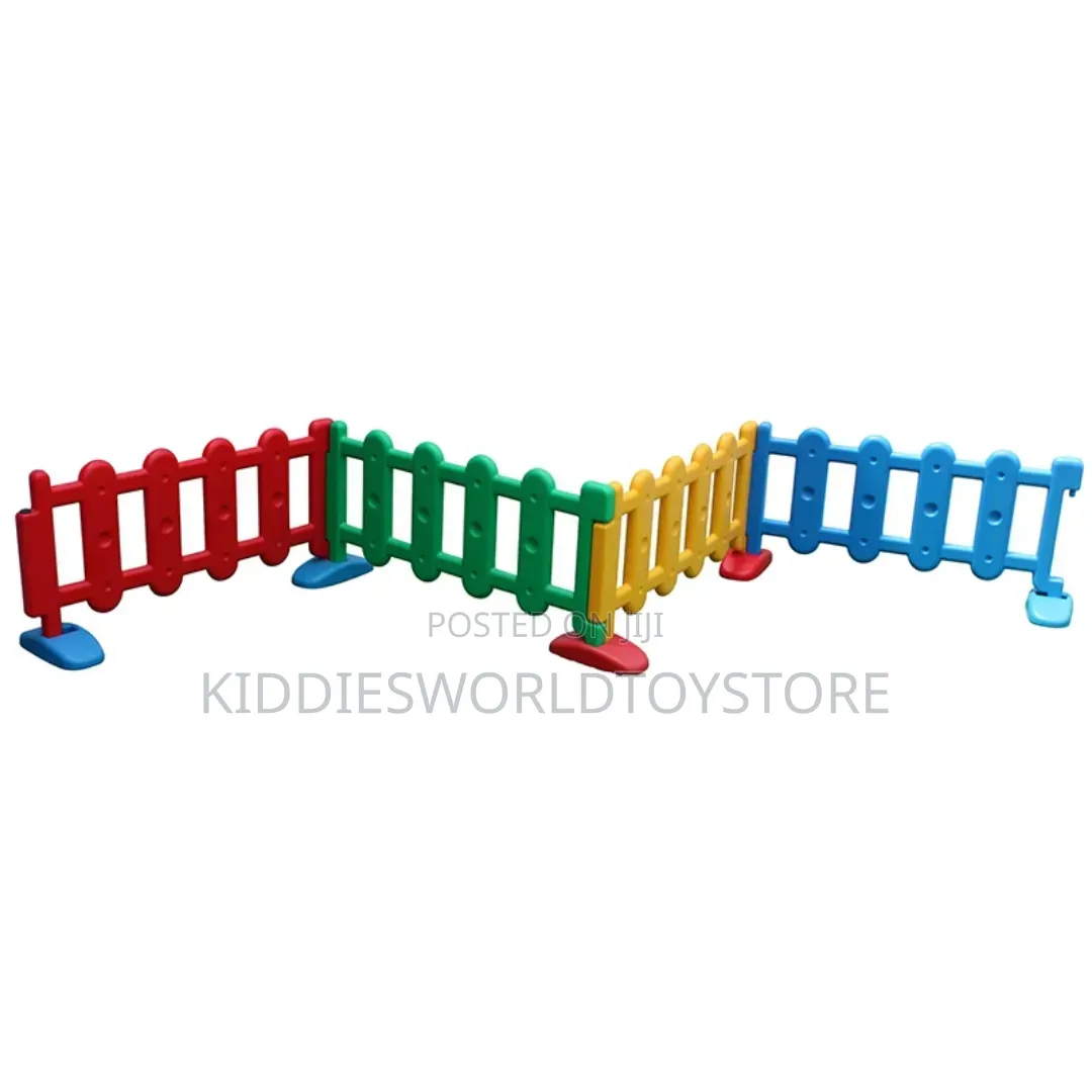 Colorful Play Fence for Kids