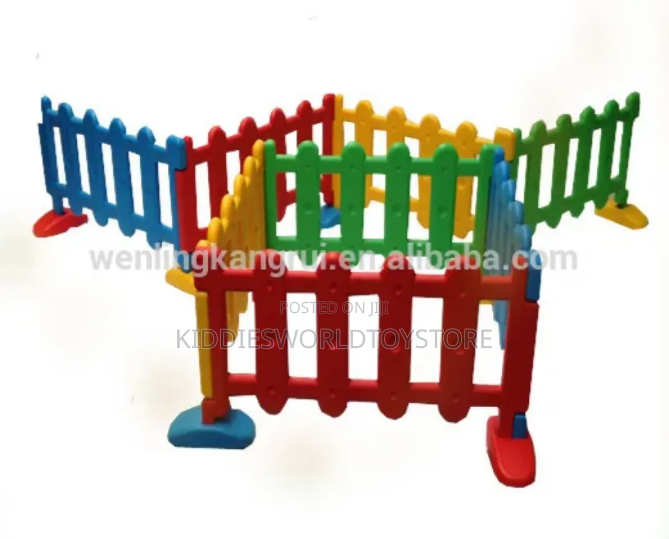 Colorful Play Fence for Kids