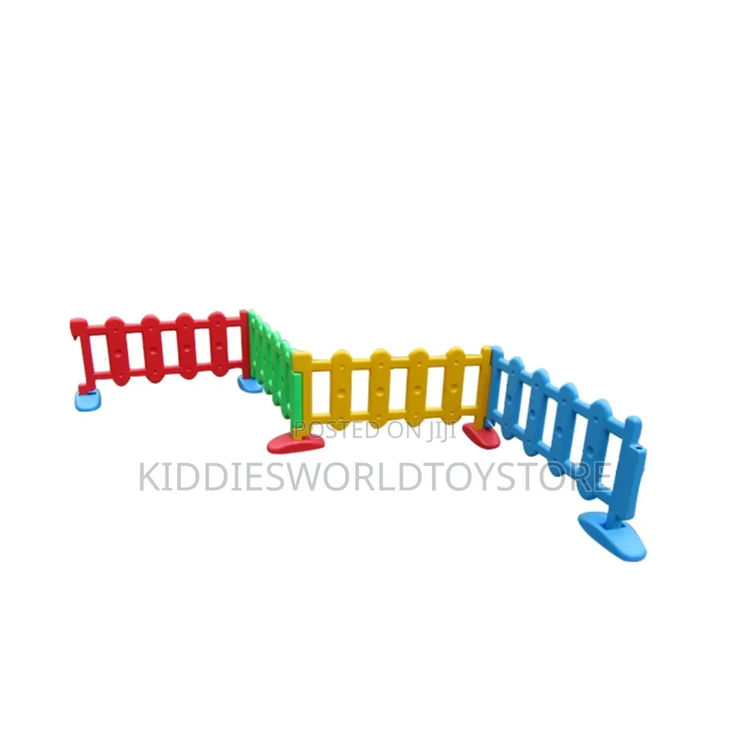 Colorful Play Fence for Kids