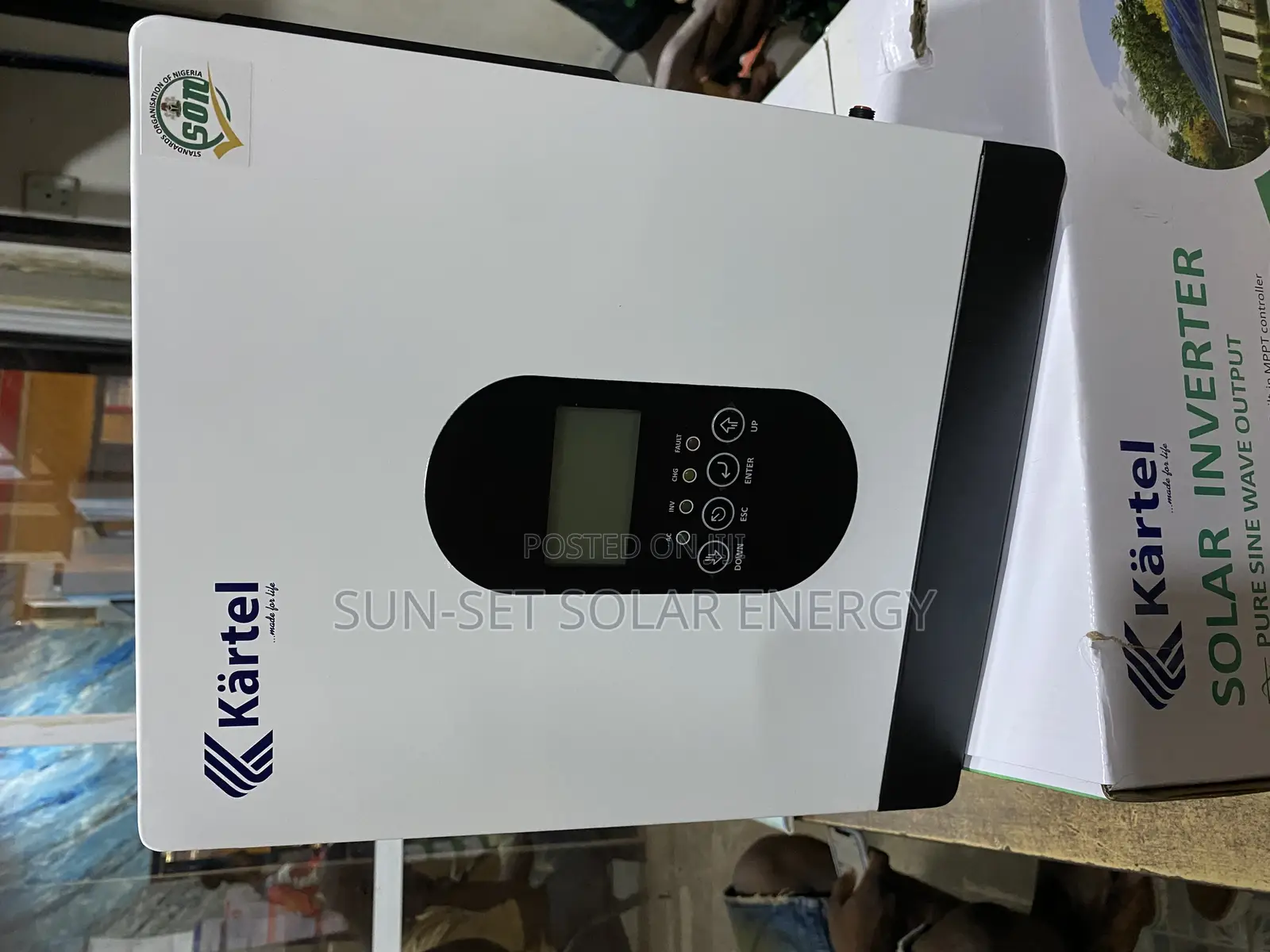 Kartel Hybrid Inverter 4kva 24v With 1year Warranty