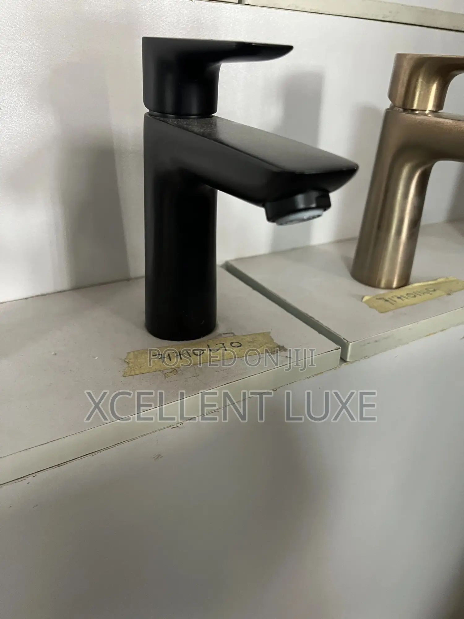 Hansgrohe Black Basin Mixer Tap Made in Germany