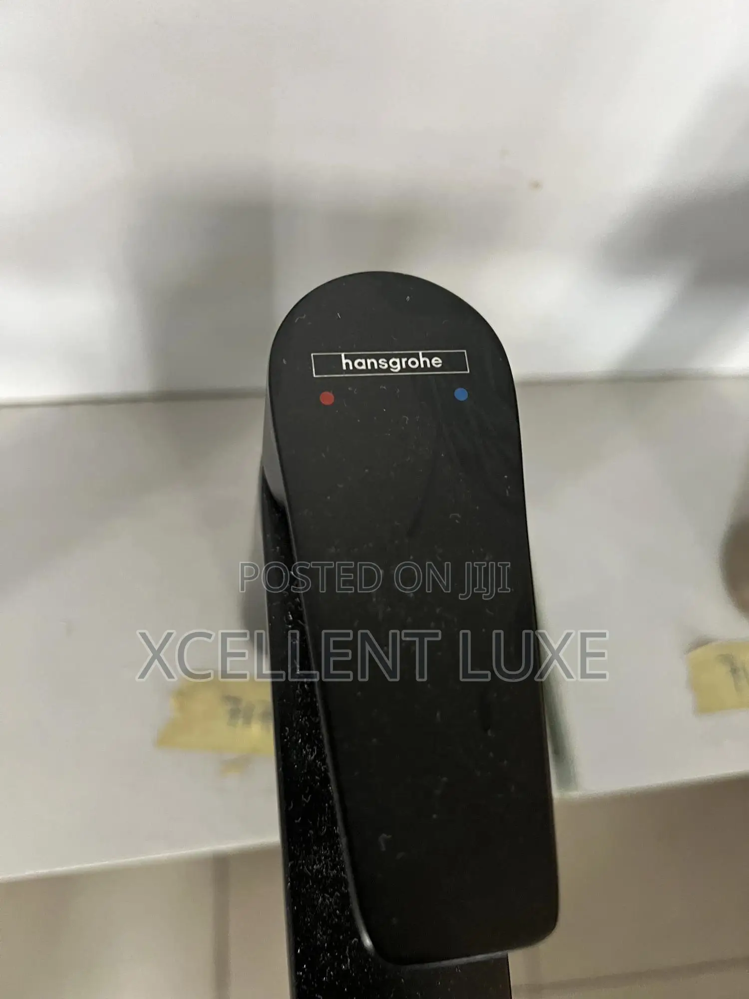 Hansgrohe Black Basin Mixer Tap Made in Germany