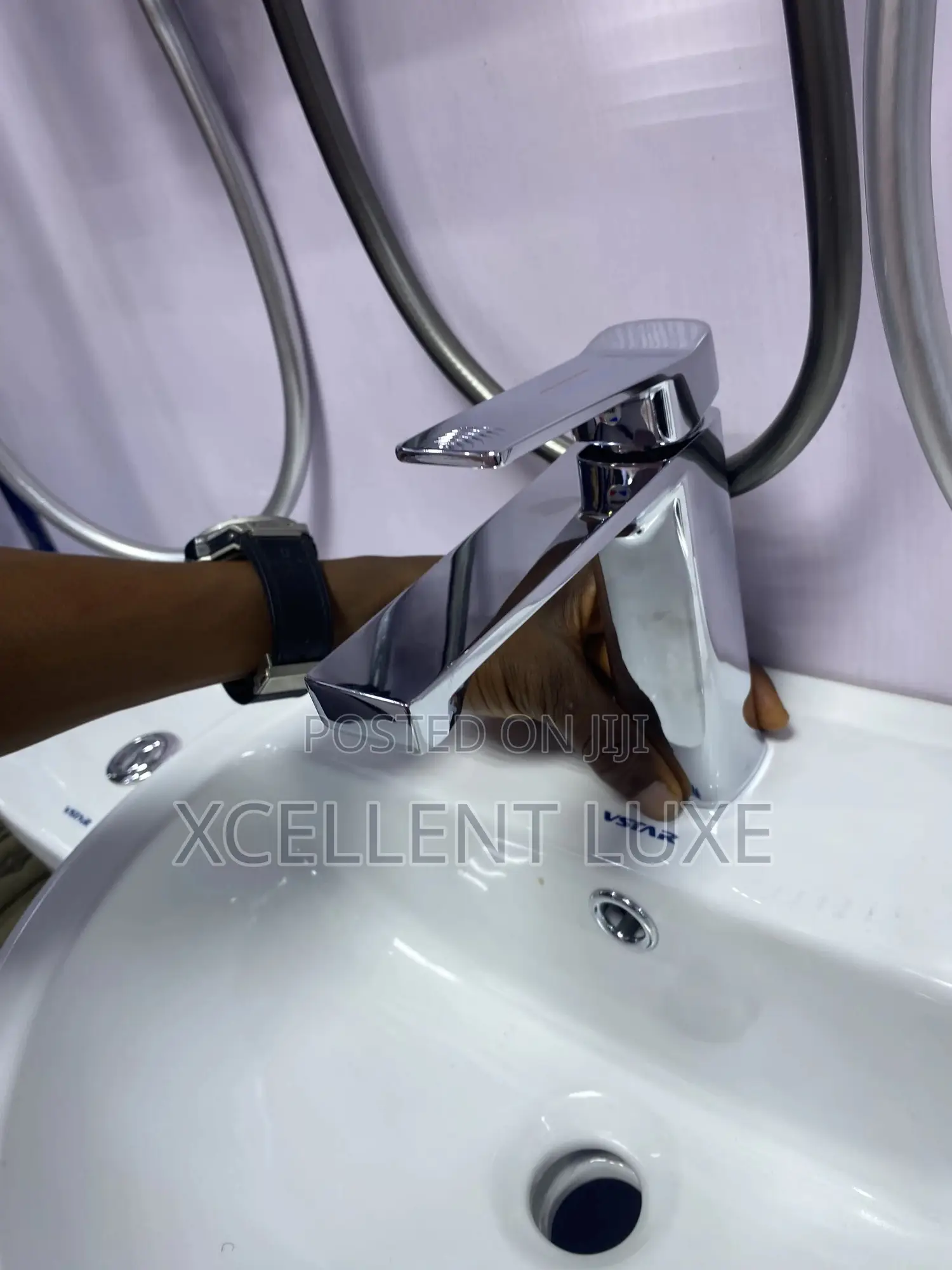 Chrome Basin Mixer Tap (British Standard)