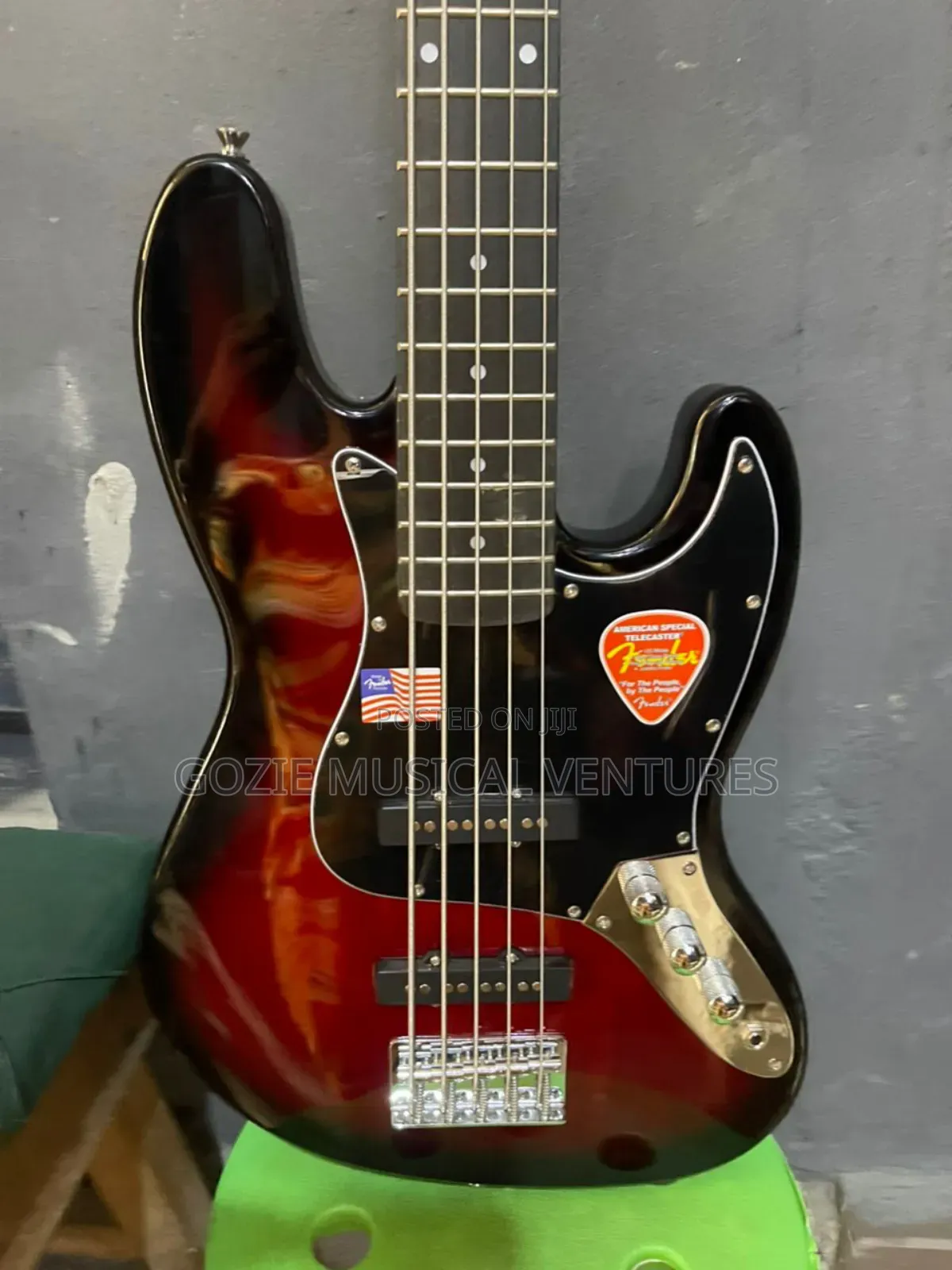 Fender Jazz Bass Guitar Five Passive 22fret Electric Bass Guitar