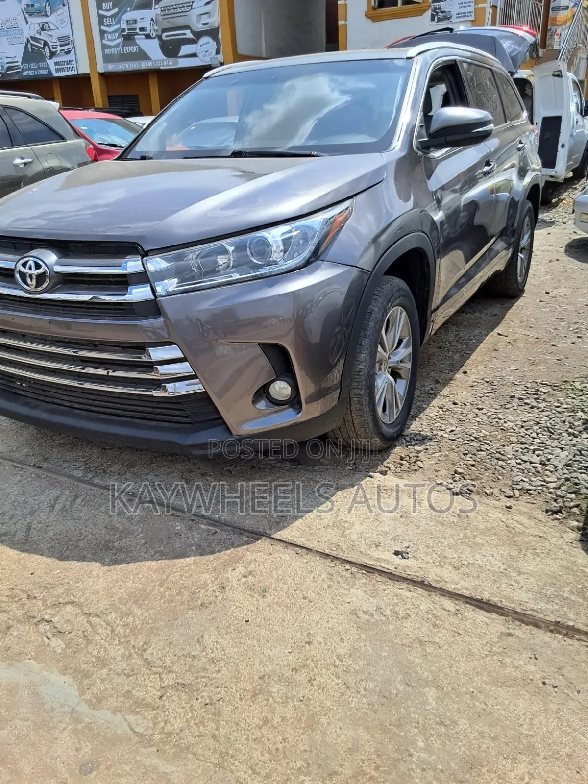 Toyota Highlander XLE 4dr SUV (3.5L 6cyl 6A) 2015 Gray