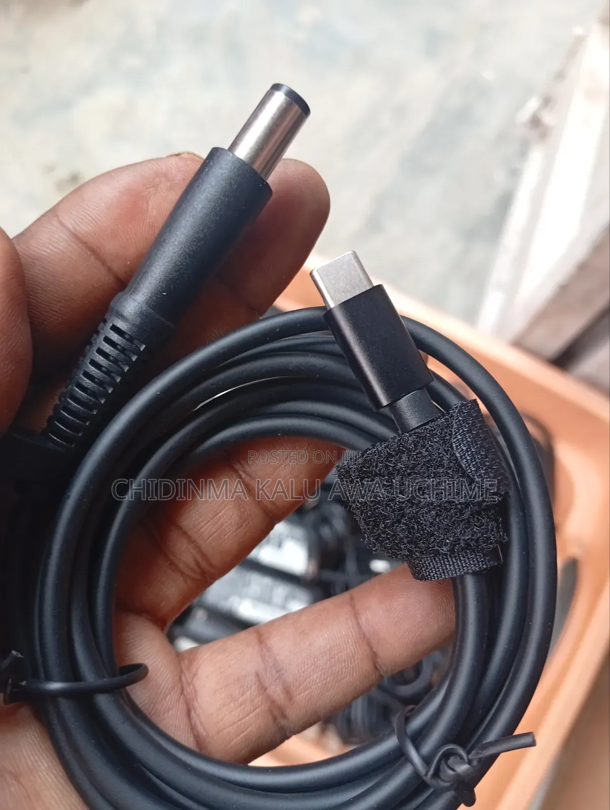Pd 65w Usb-c 18.5-20v To 7.4×0.6 For Hp Laptop Big Pin