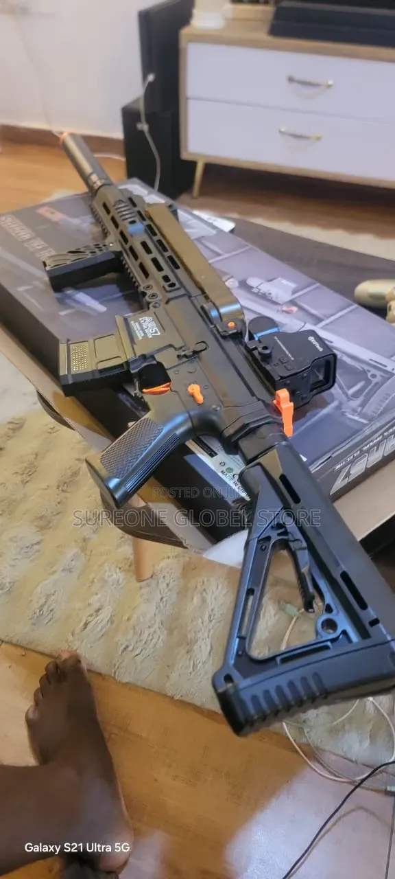 Over Size Ar57 Electric Gel Ball Blaster