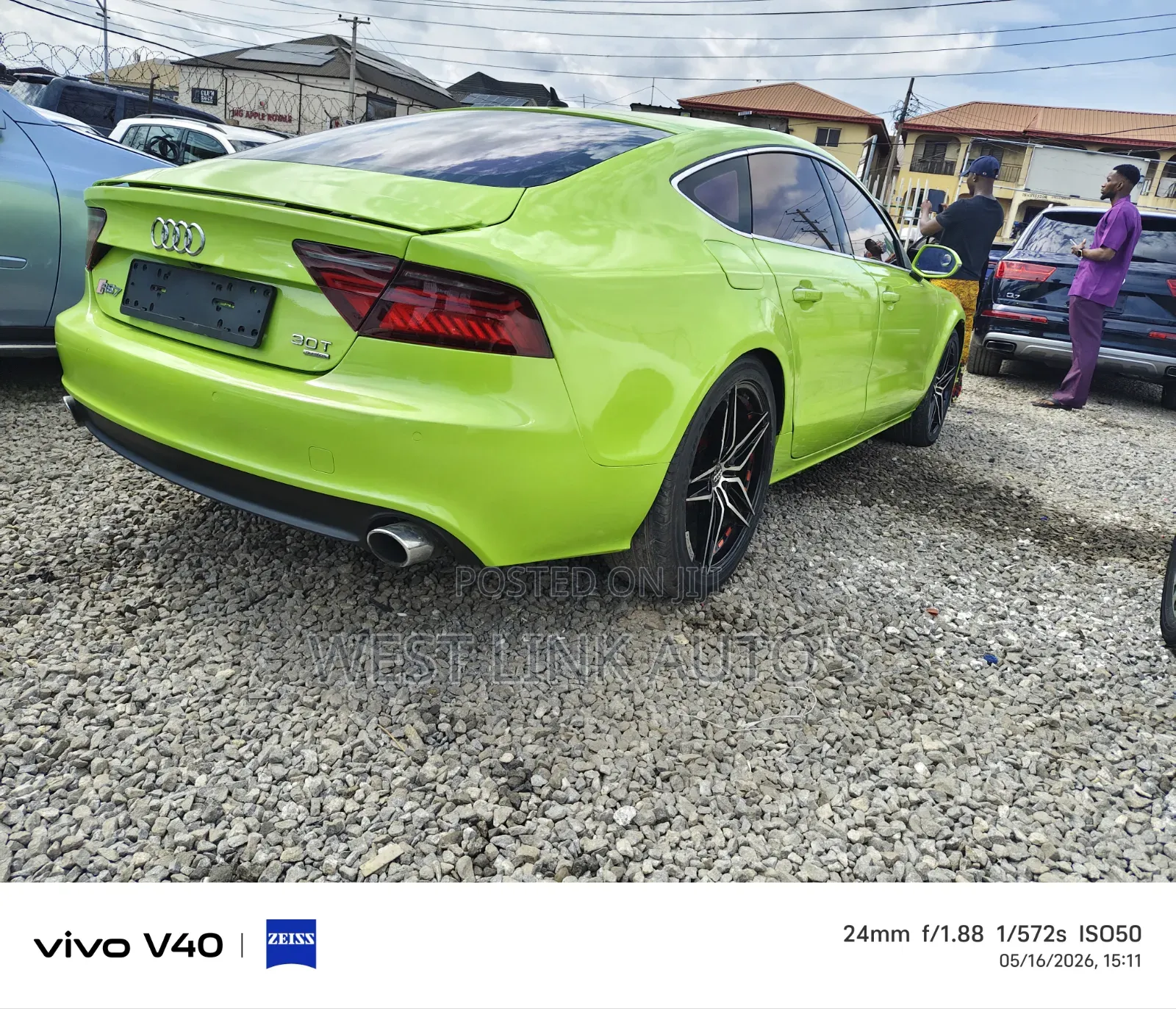 Audi RS7 2018 Green