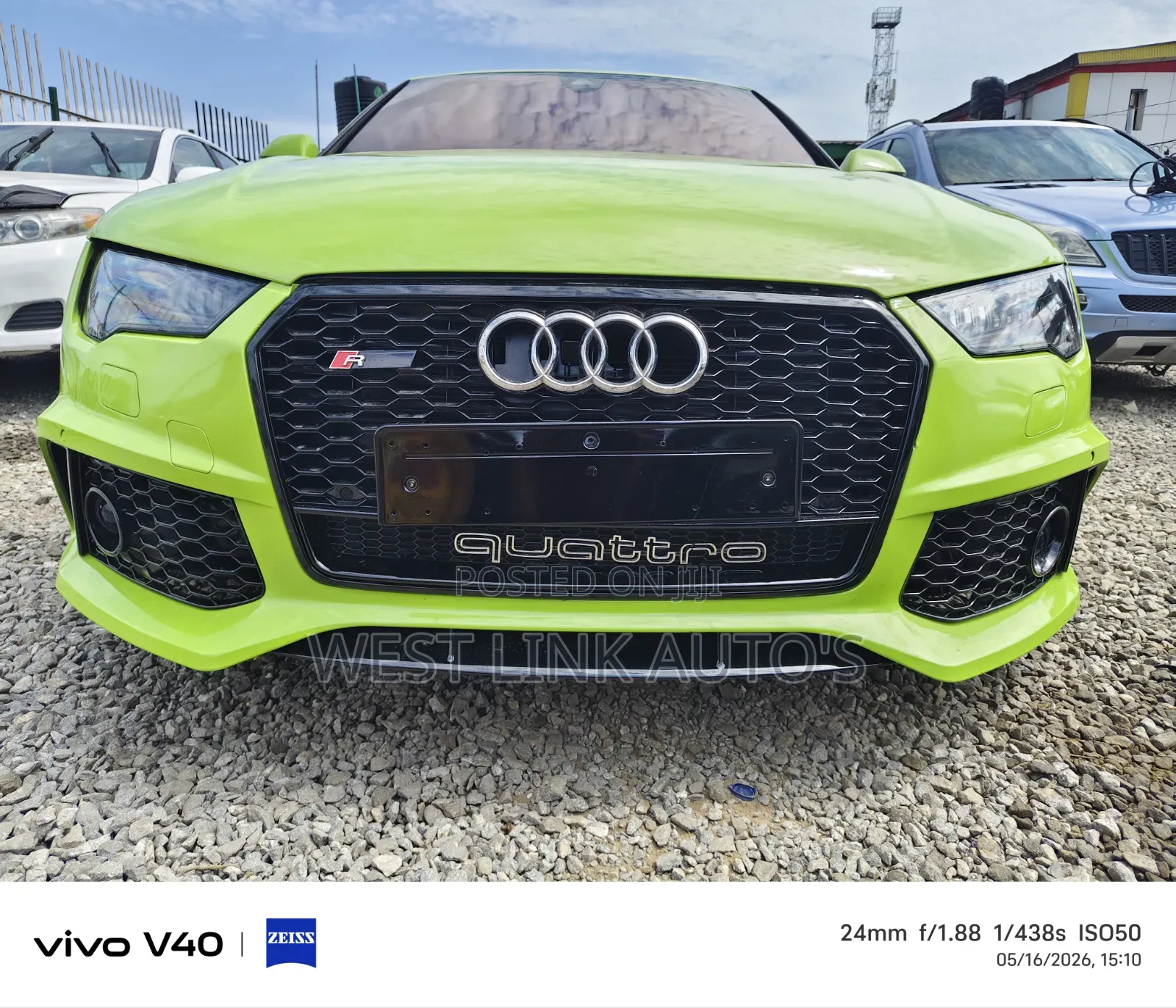 Audi RS7 2018 Green