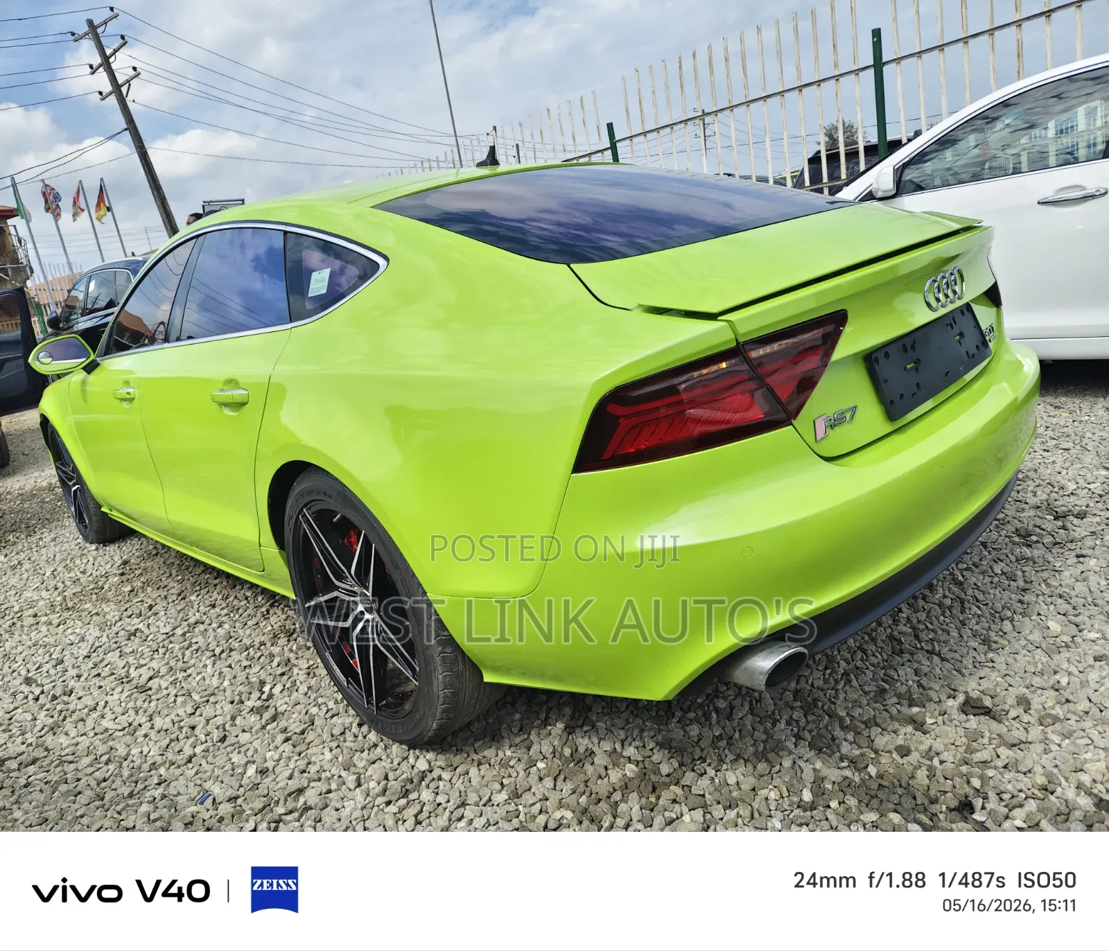 Audi RS7 2018 Green