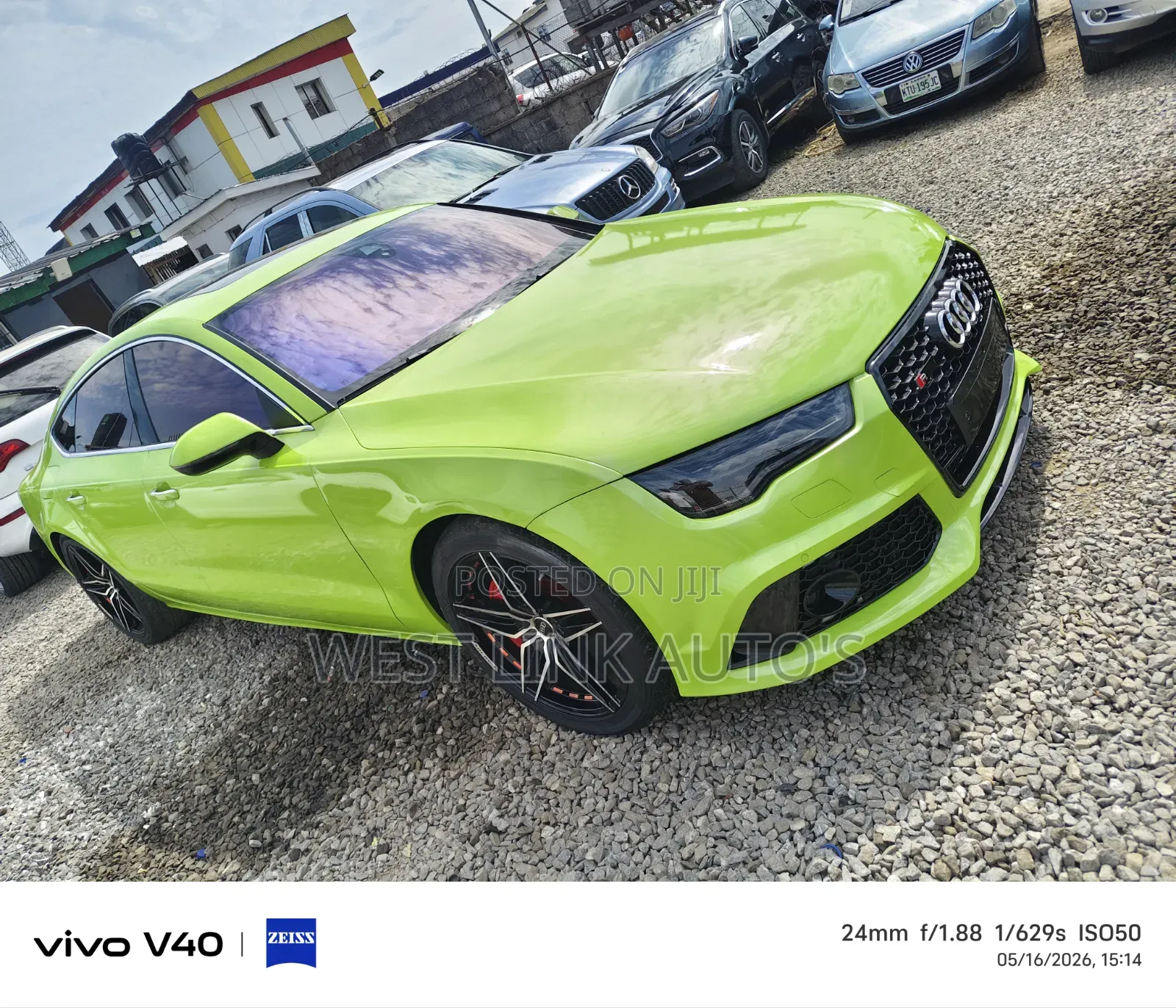 Audi RS7 2018 Green