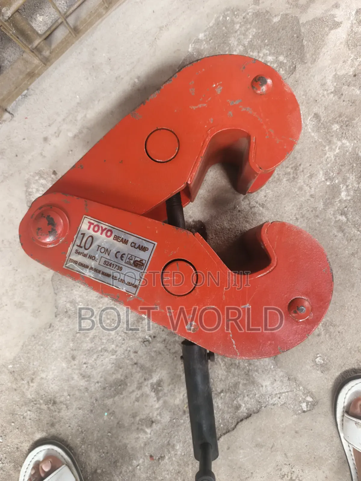 Toyo 10 Tons Beam Clapm