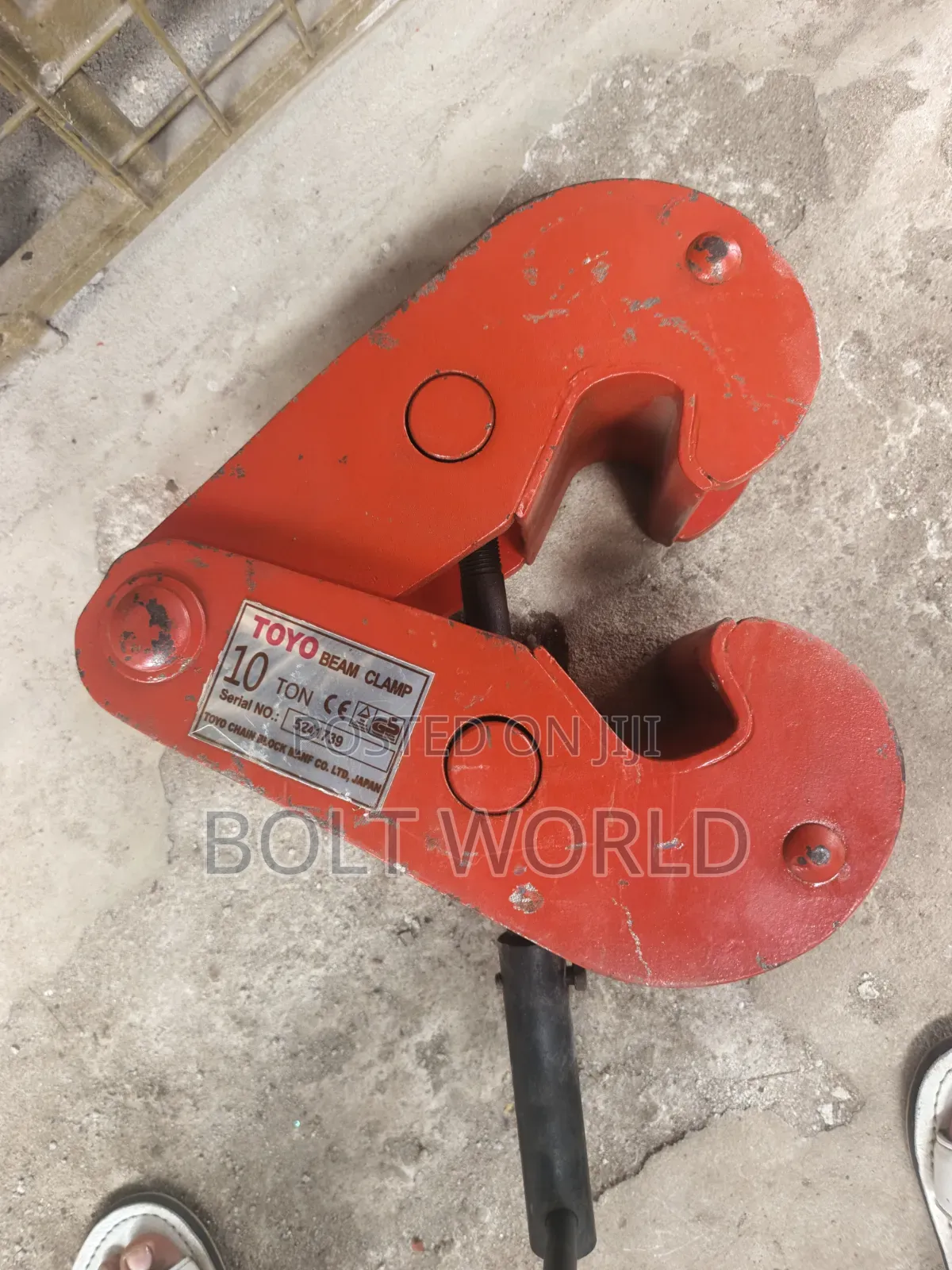 Toyo 10 Tons Beam Clapm