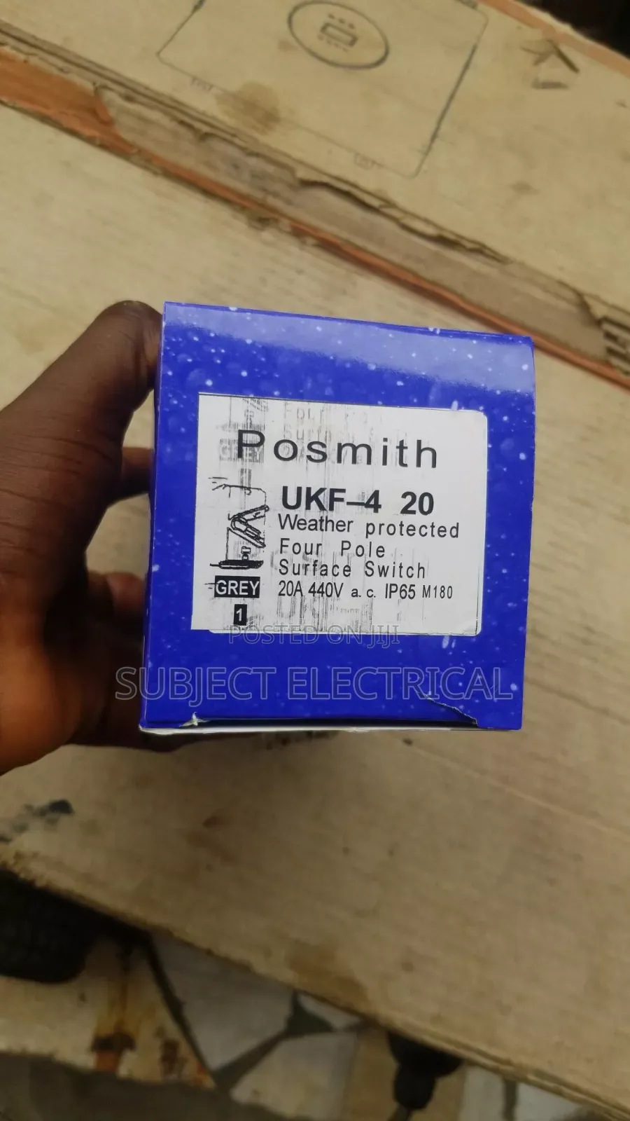 20amps 4pole Isolator Switch Posmith