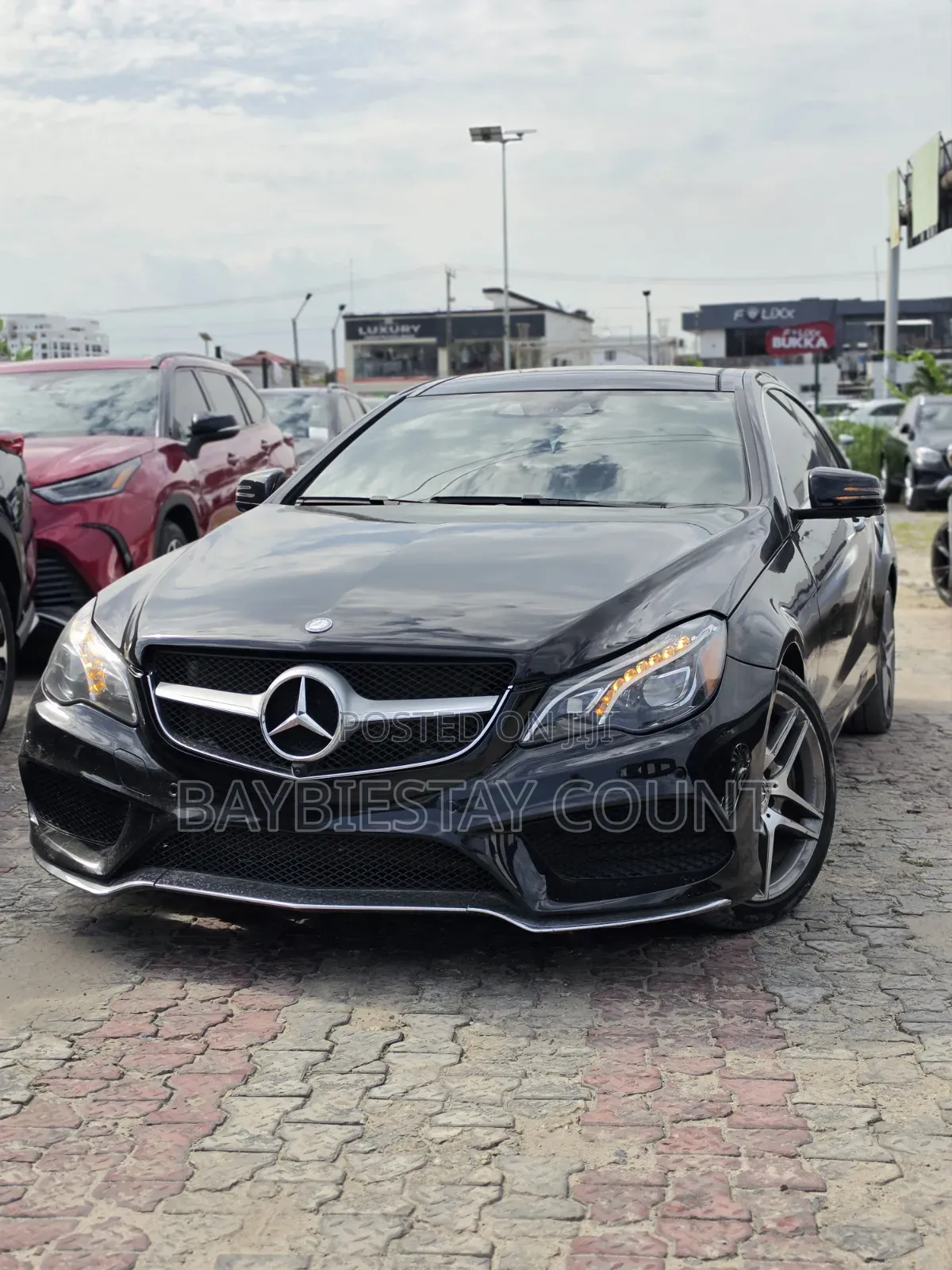 Mercedes-Benz E550 2014 Black