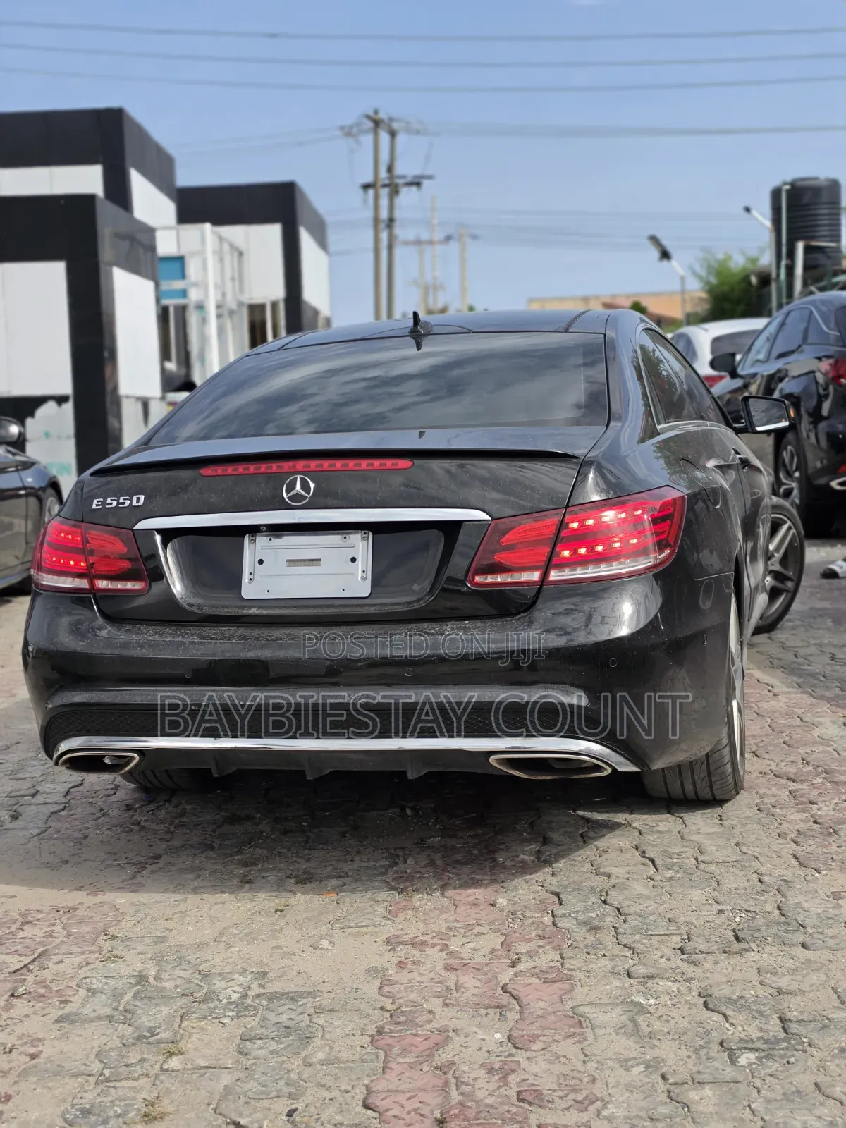 Mercedes-Benz E550 2014 Black