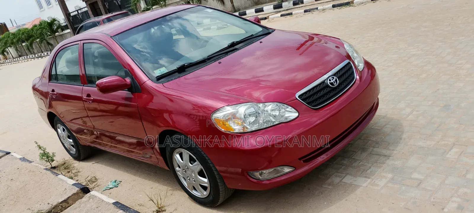 Toyota Corolla 2008 Red