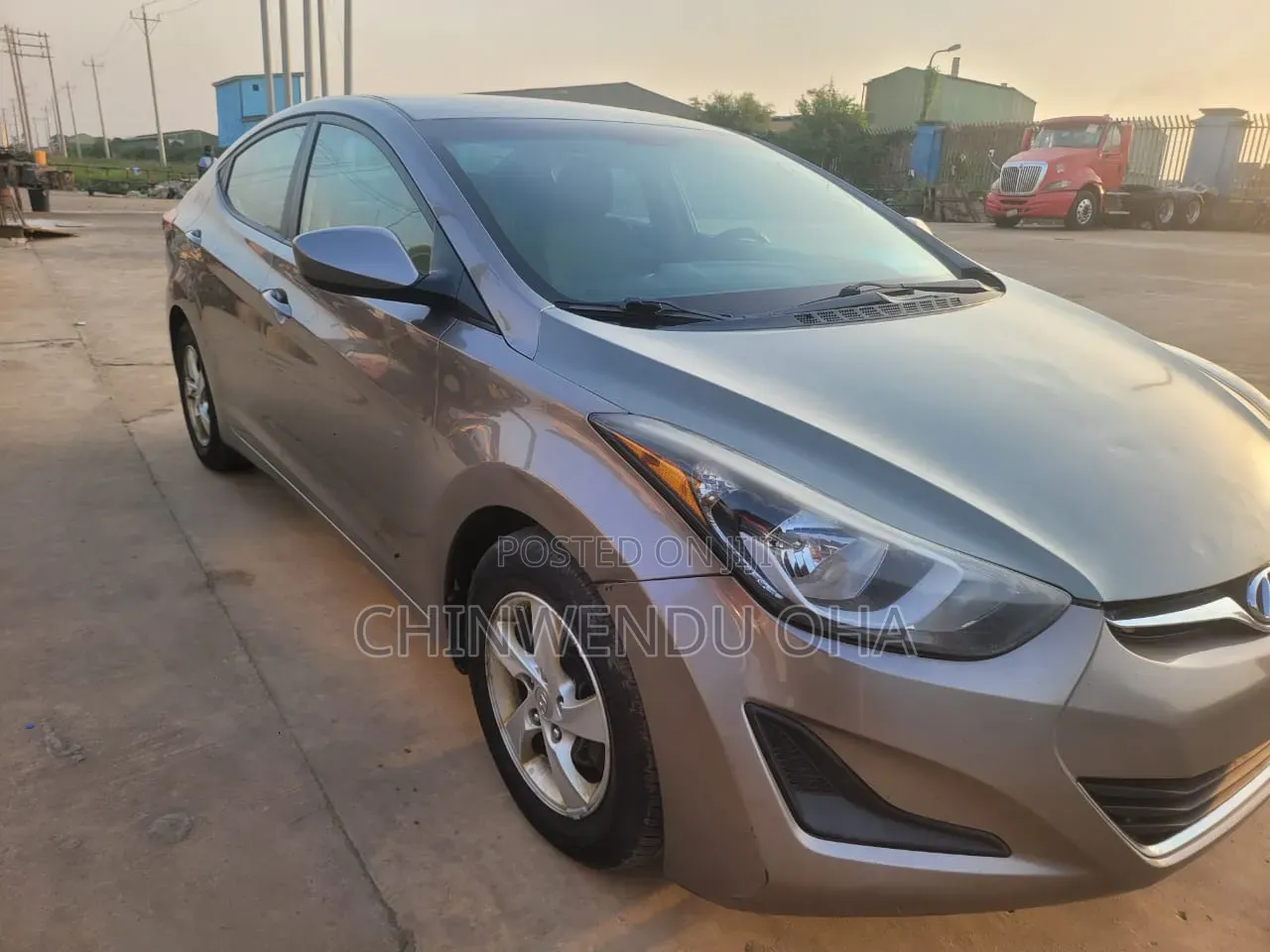 Hyundai Elantra 2015 Brown