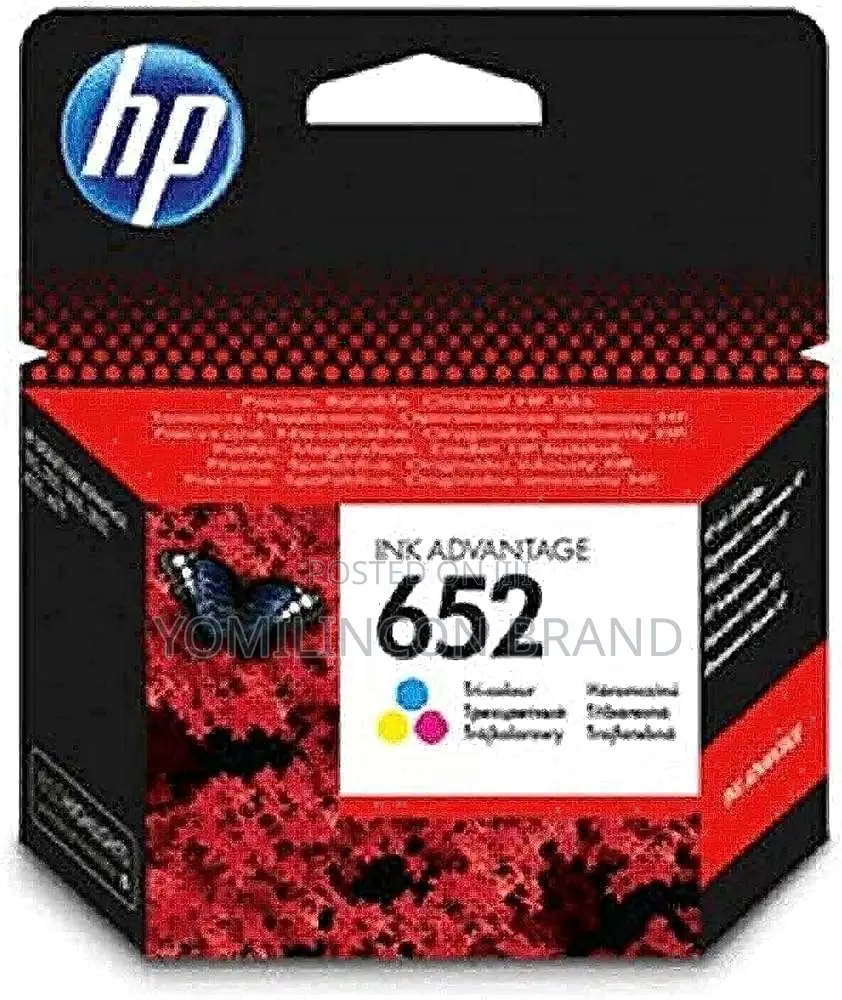 Hp 652 Tri Color Ink Cartridge