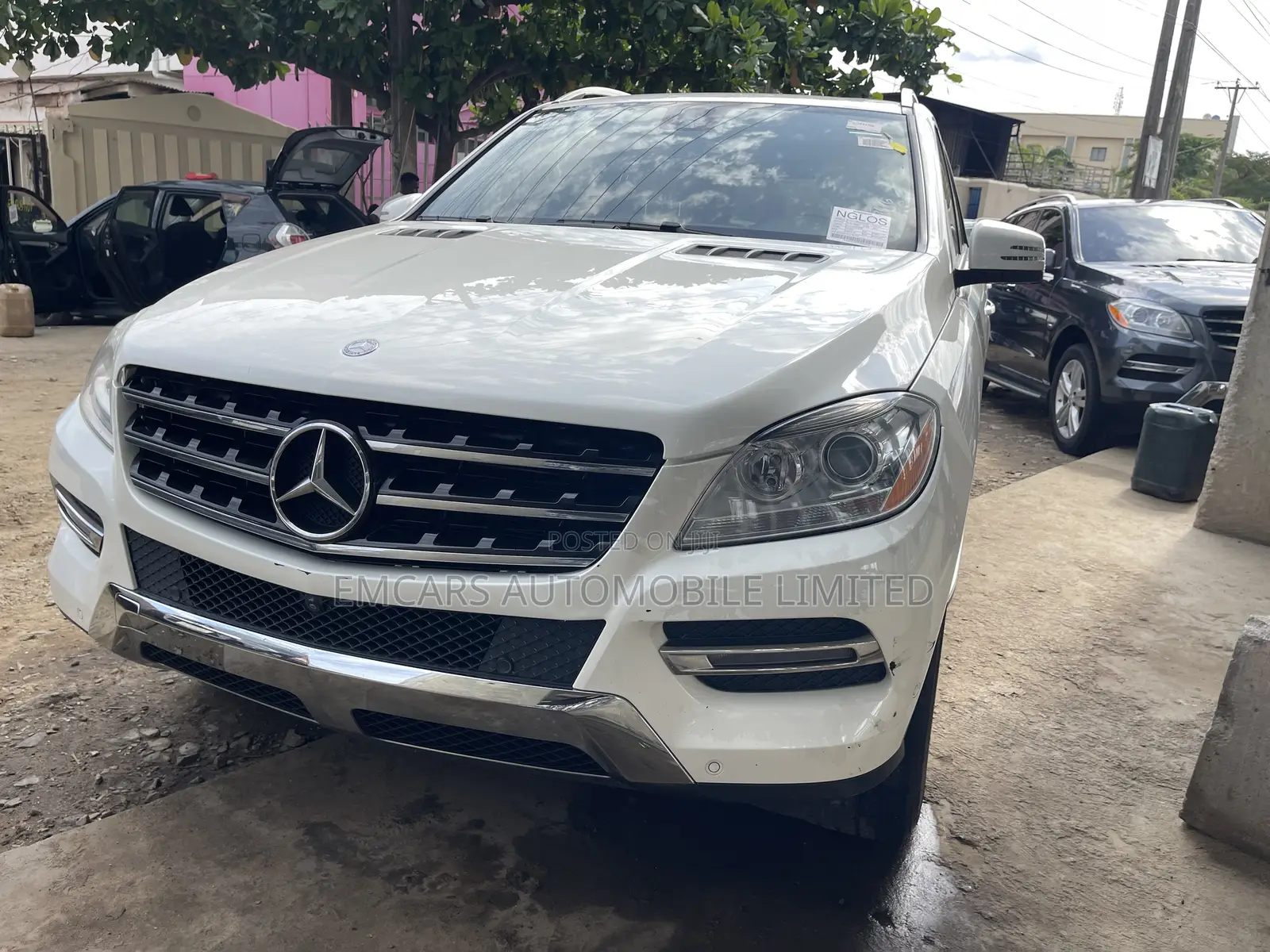 Mercedes-Benz M Class ML350 4MATIC 4dr SUV AWD (3.5L 6cyl 7A) 2015 White