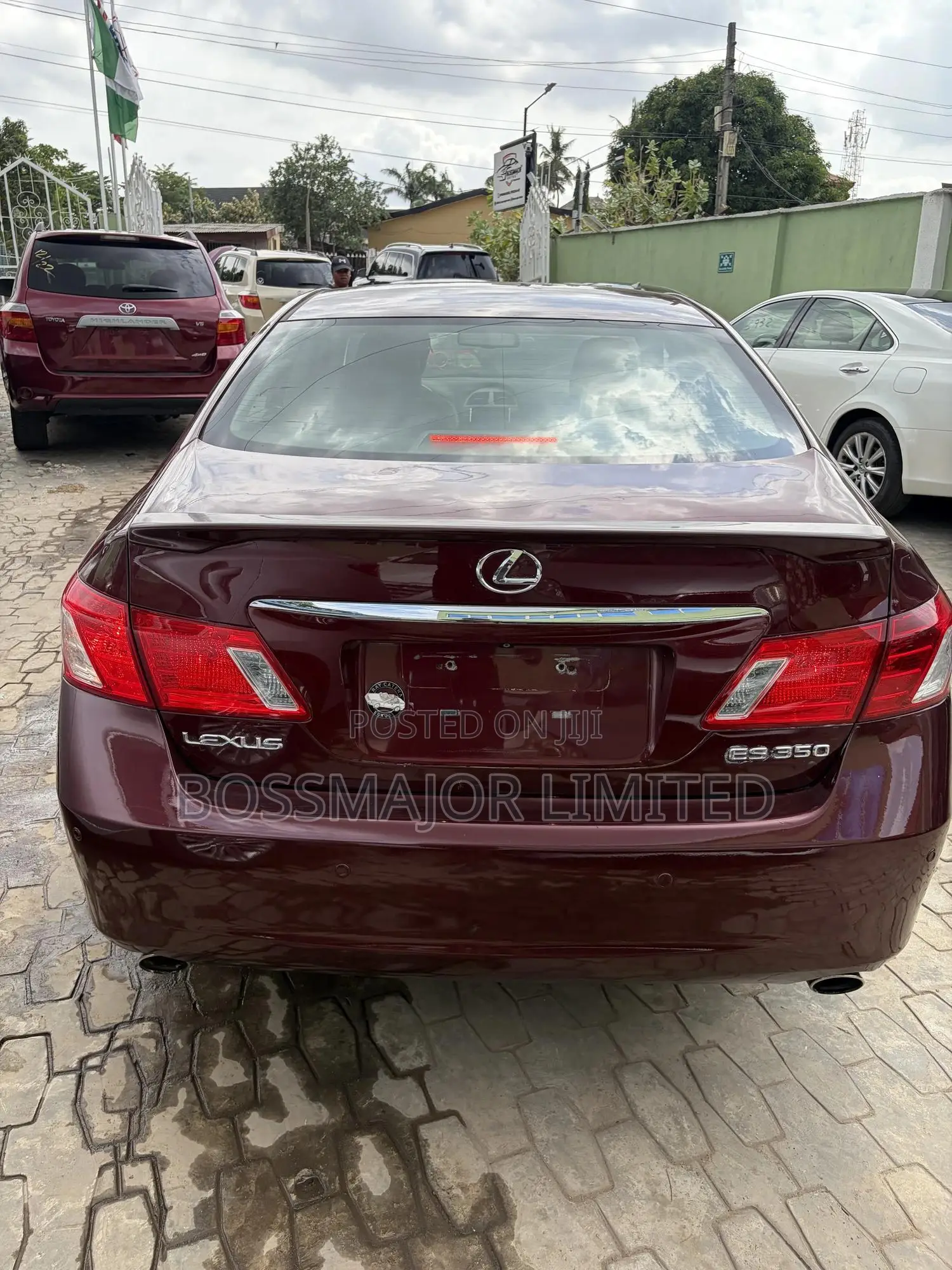 Lexus ES 350 2008 Maroon