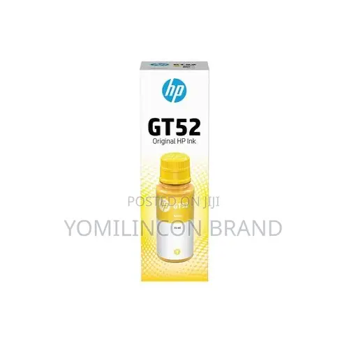 Hp Gt52 Yellow Ink