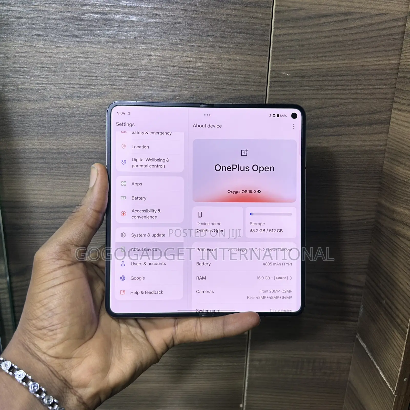 OnePlus Open 512 GB Black