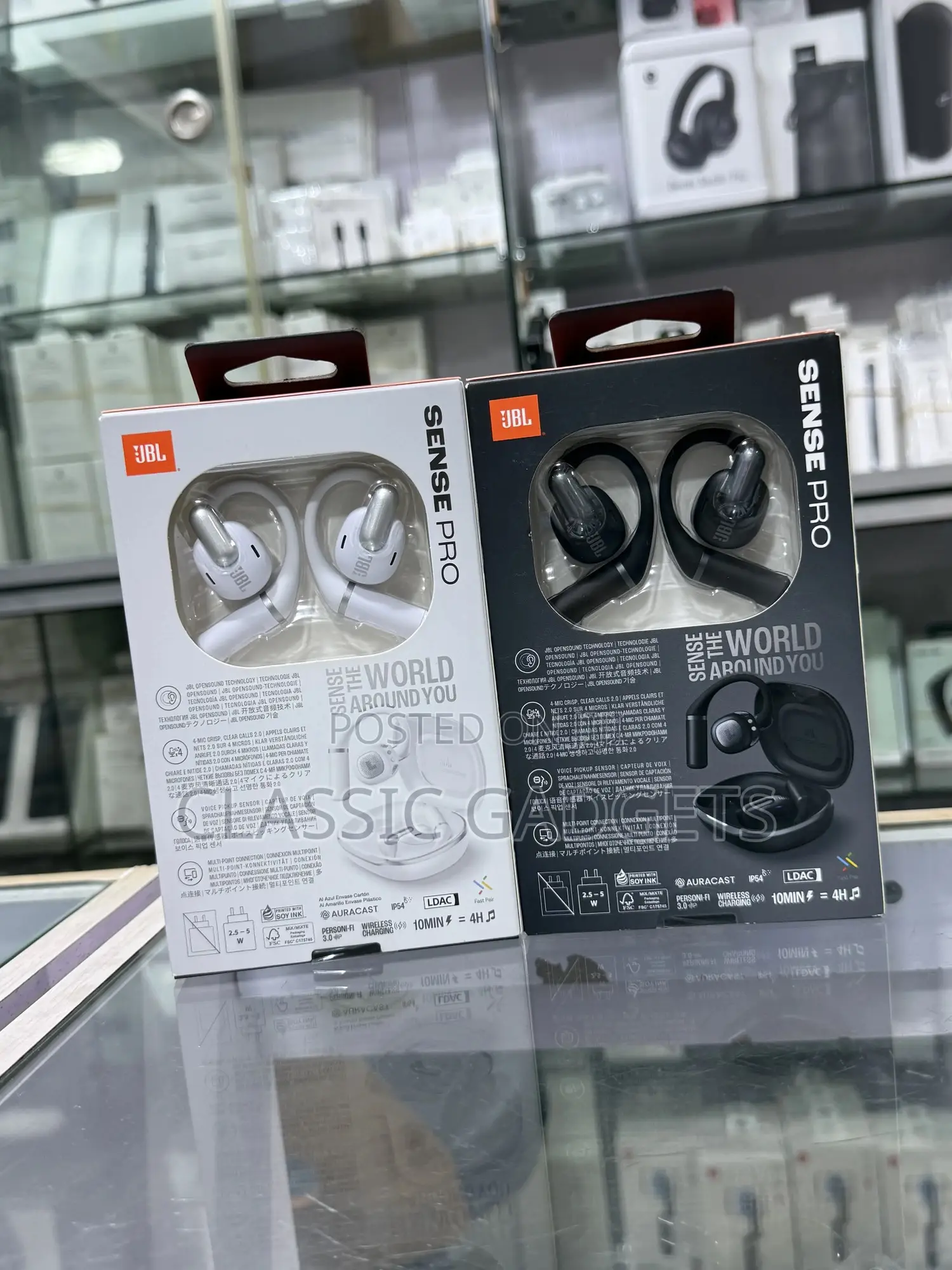JBL Sense Pro True Wireless Open-Ear Headphones