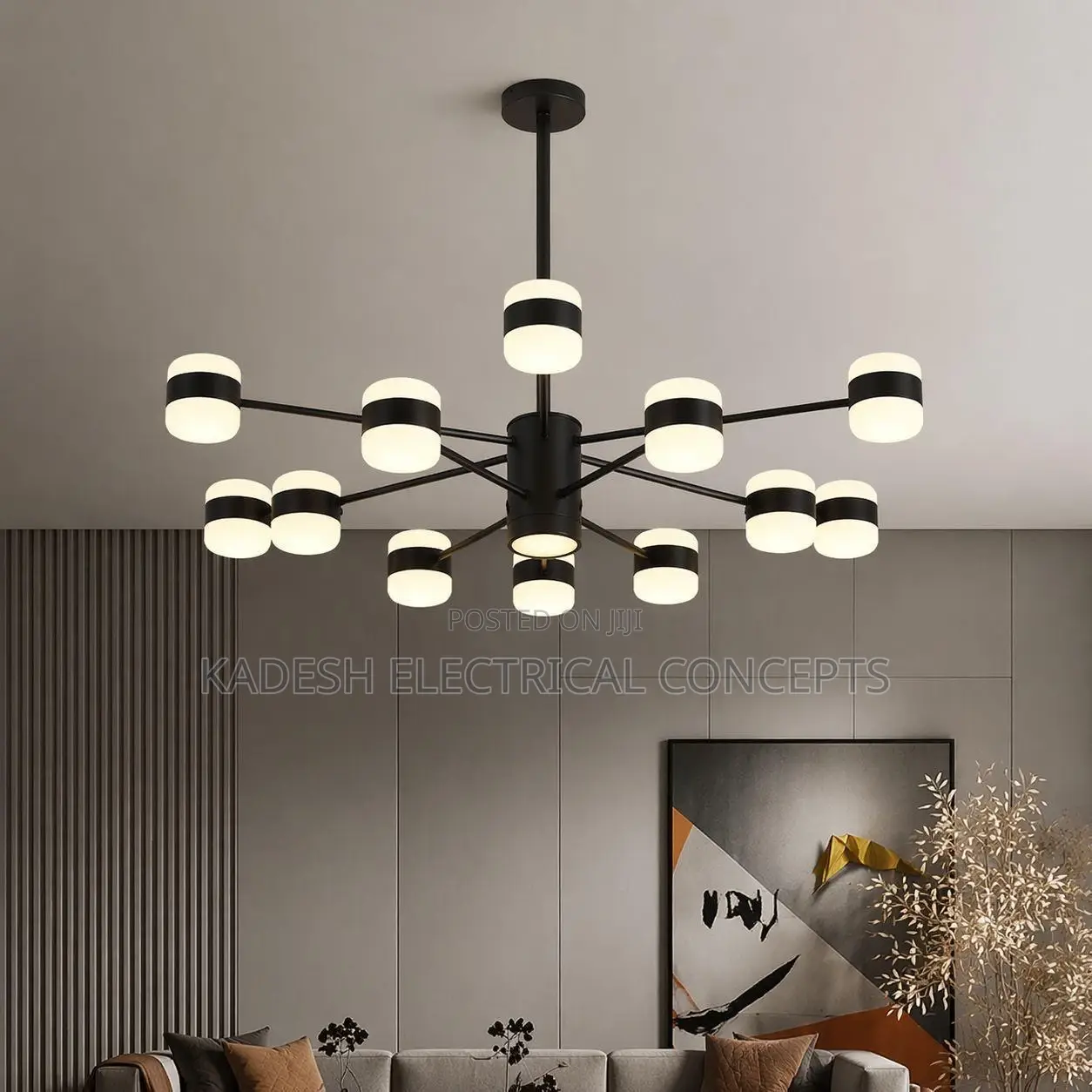 Nordic Led Chandelier Modern Minimalist Living Room Lustre Room