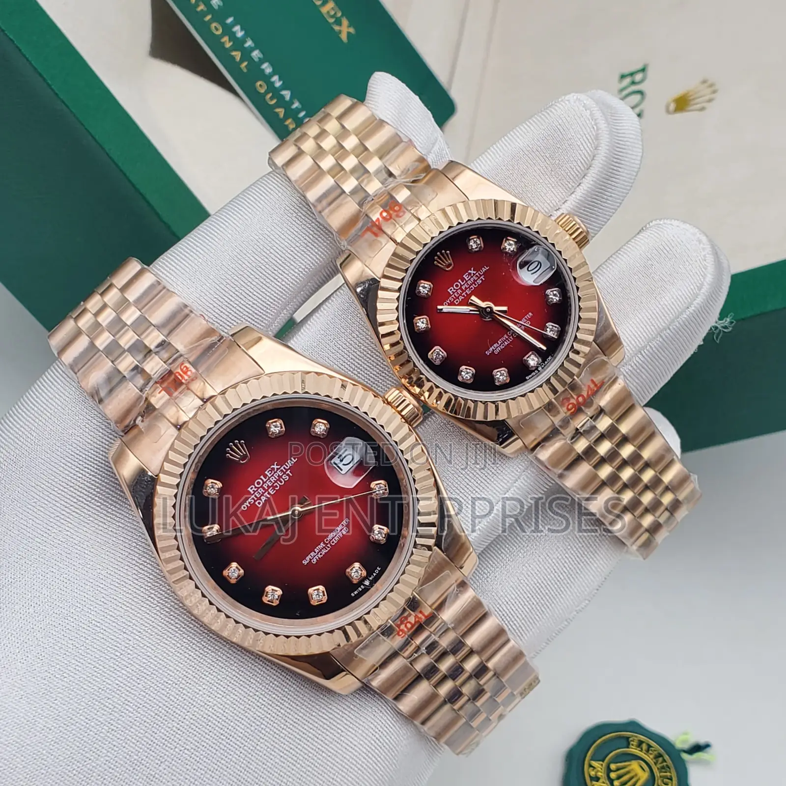 Luxury Rolex Couple