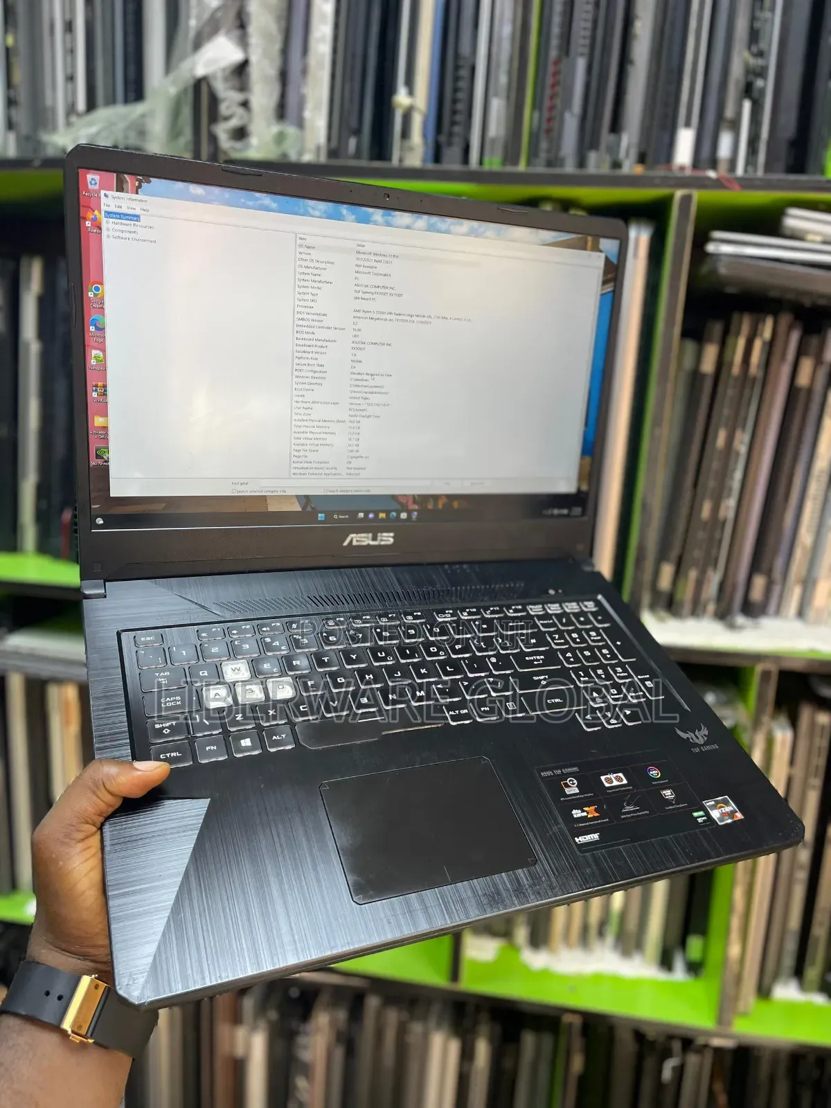 Laptop Asus TUF Gaming FX504 16GB AMD Ryzen 5 SSD 512GB