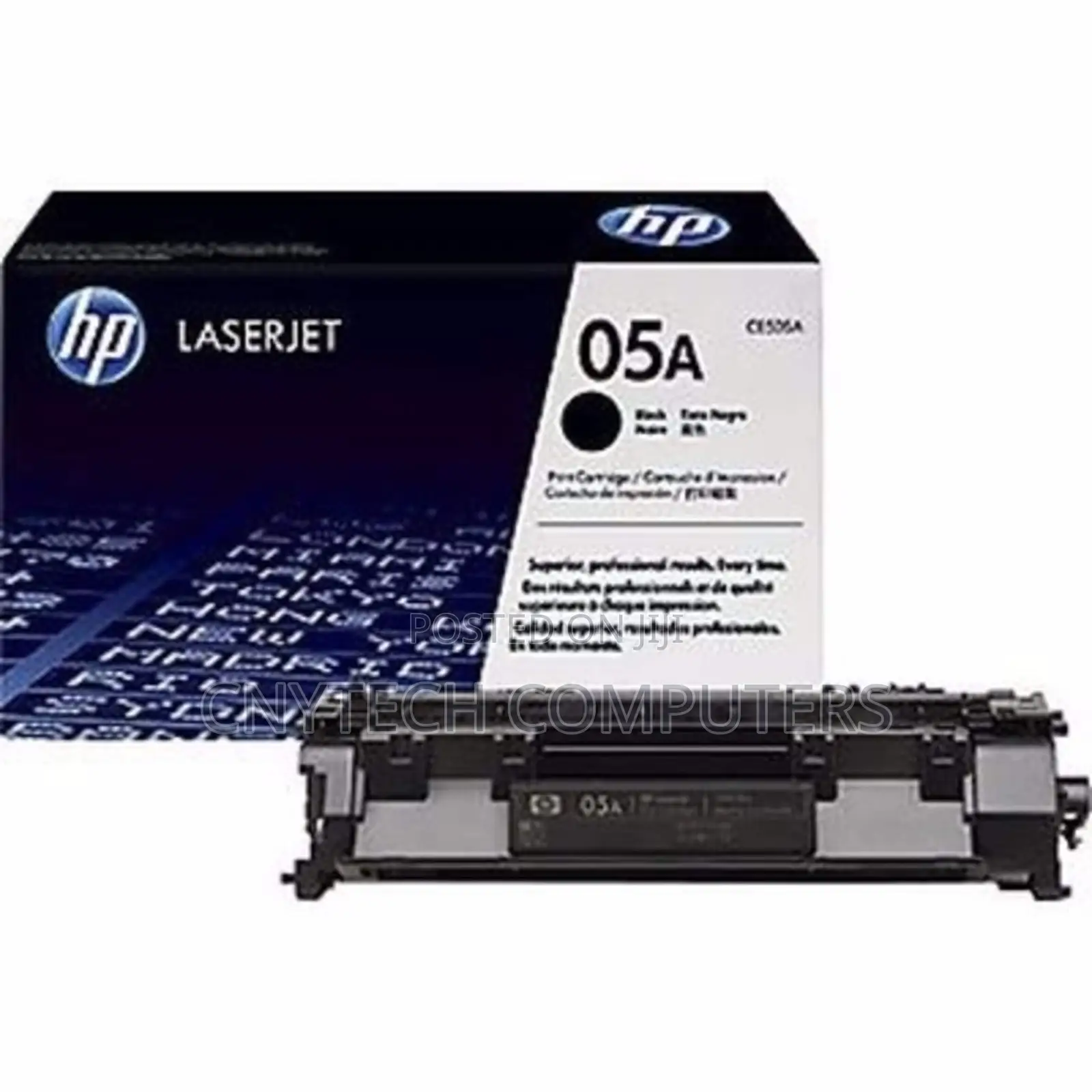 Hp 05a Genuine Hp Toner Cartridge - Black