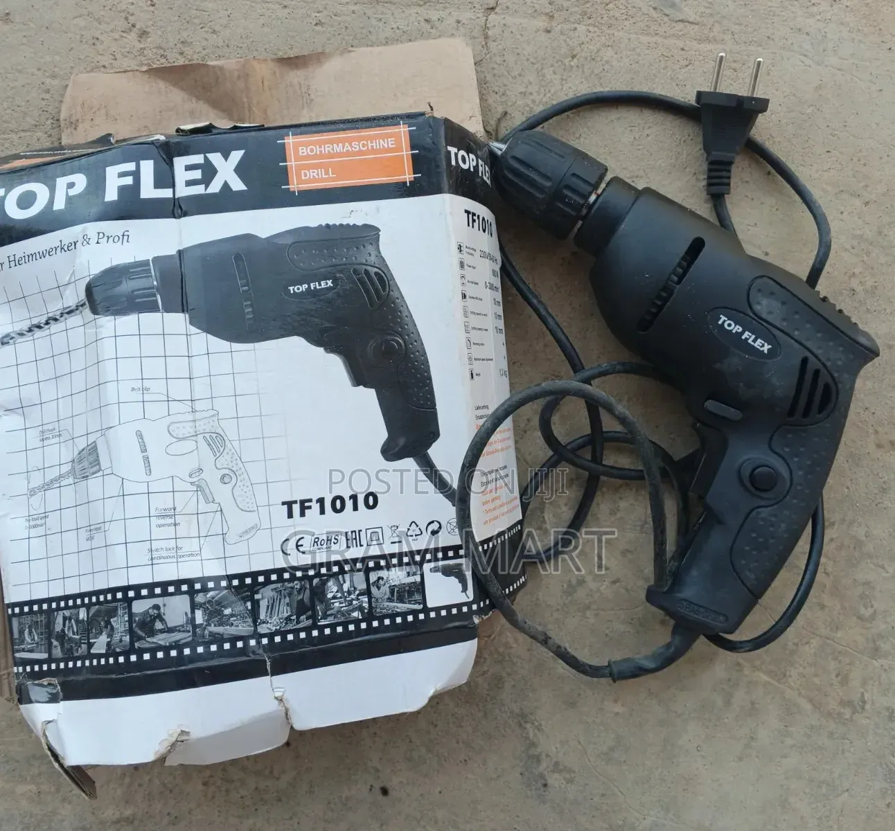 Electric Hand Drill (Corded Drill)
