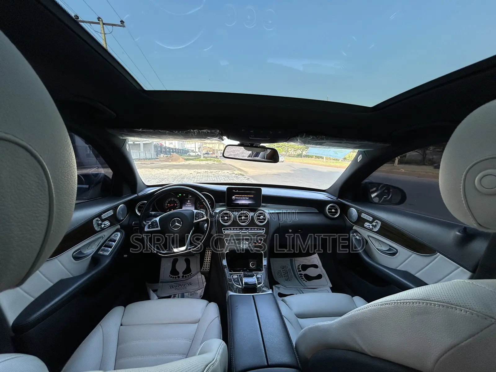 Mercedes-Benz C400 4Matic AWD Sedan (3.0L V6 7A) 2015 Gray