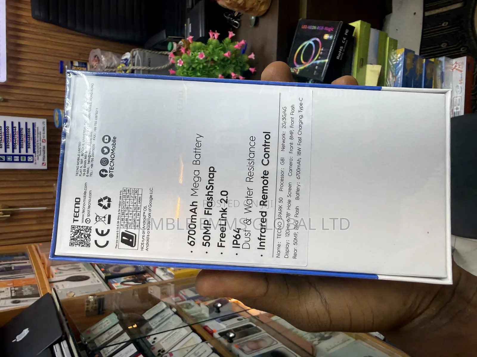 New Tecno Spark 50 128 GB Bronze