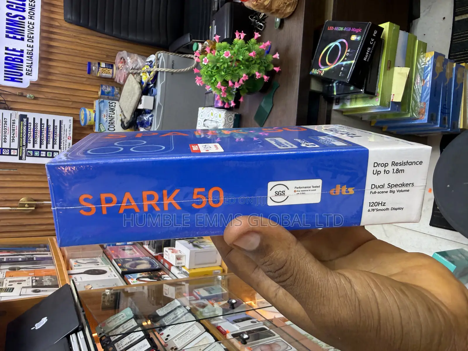 New Tecno Spark 50 128 GB Bronze